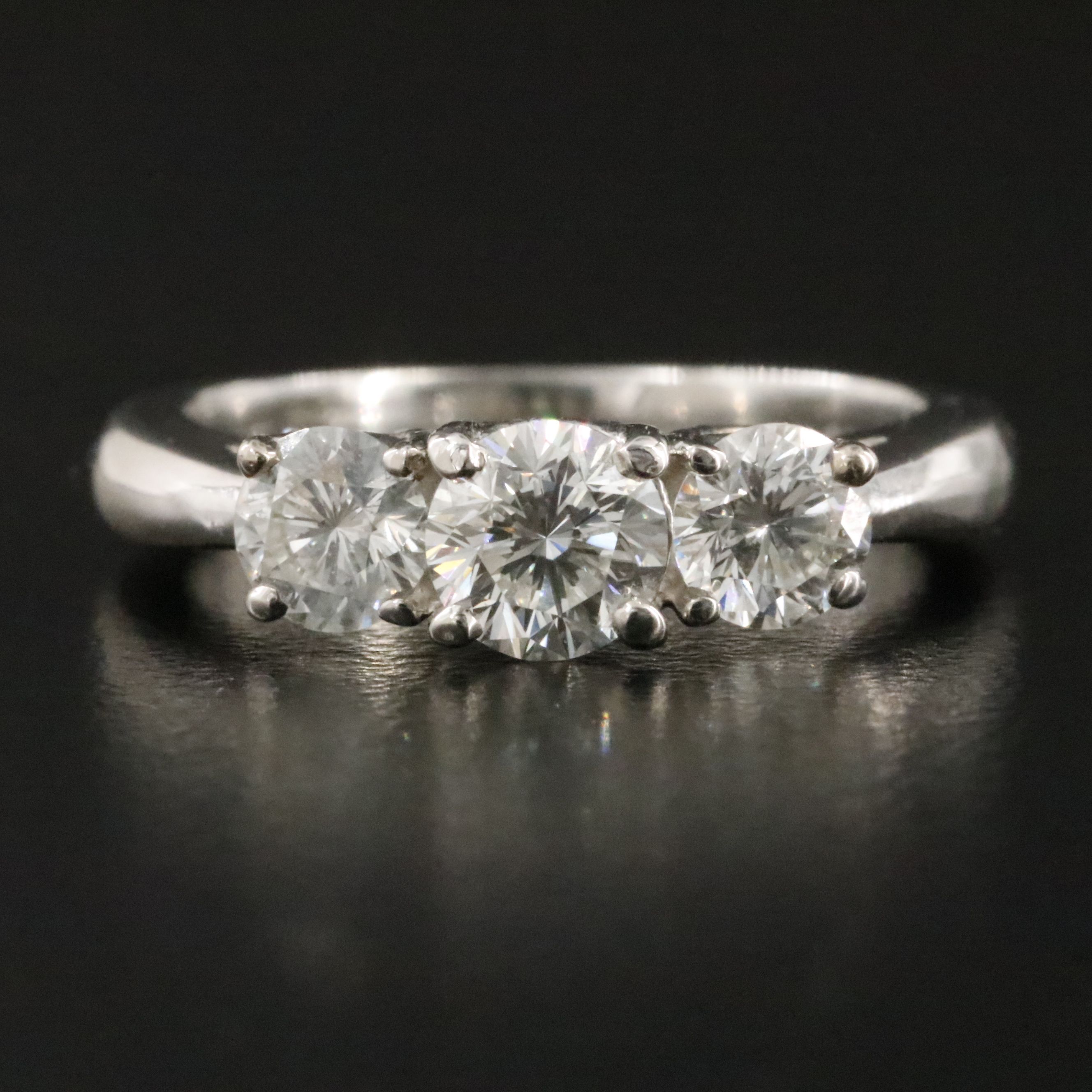 The Leo Platinum 1.07 CTW Diamond Ring