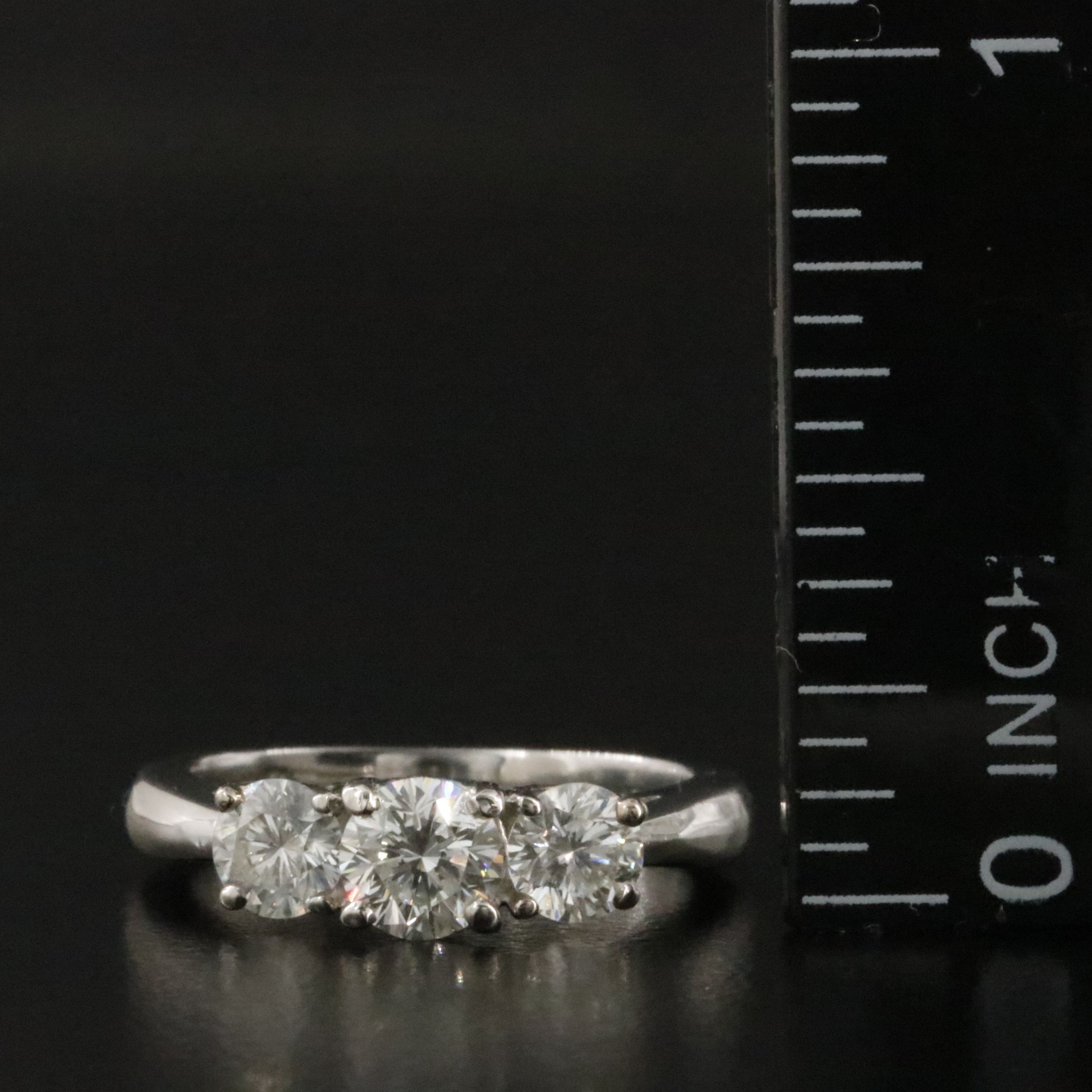 The Leo Platinum 1.07 CTW Diamond Ring