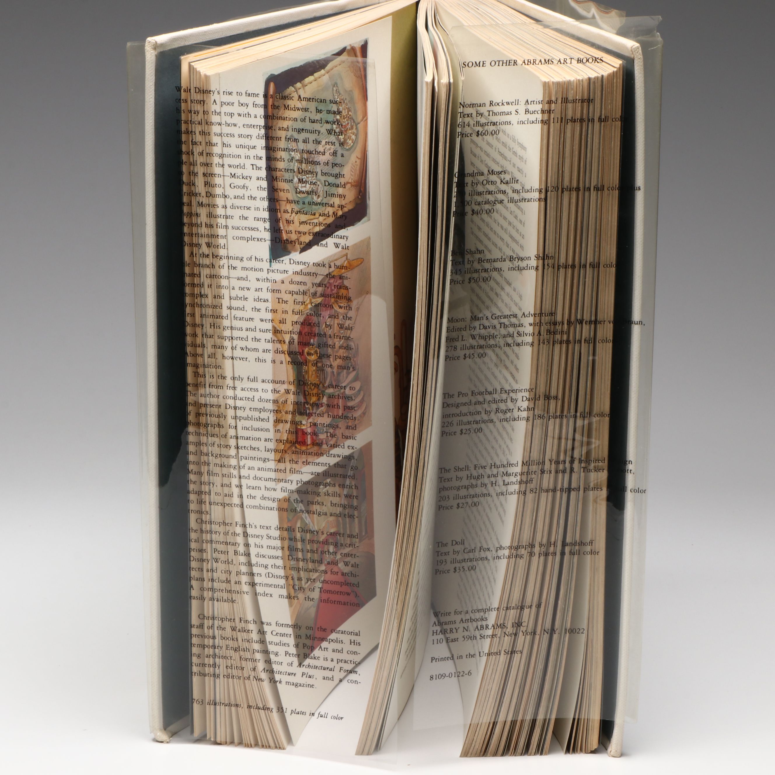 First Edition "The Art of Walt Disney" by Christopher Finch, 1973