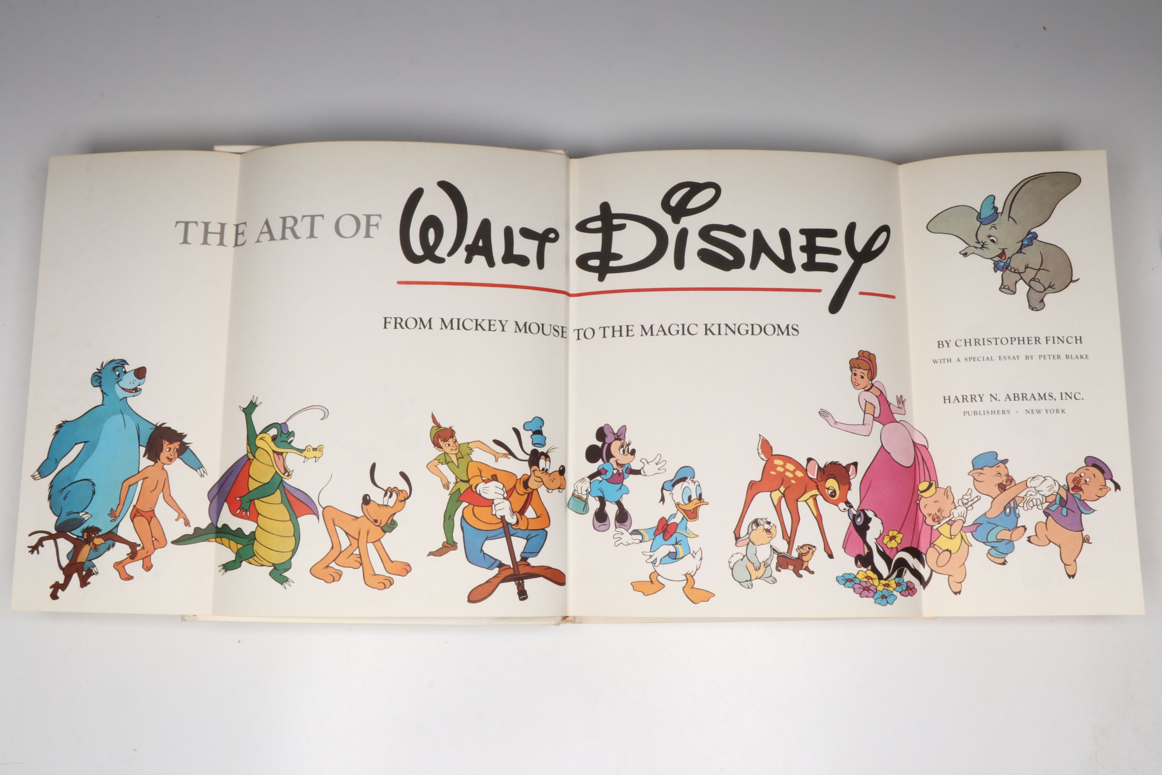 First Edition "The Art of Walt Disney" by Christopher Finch, 1973