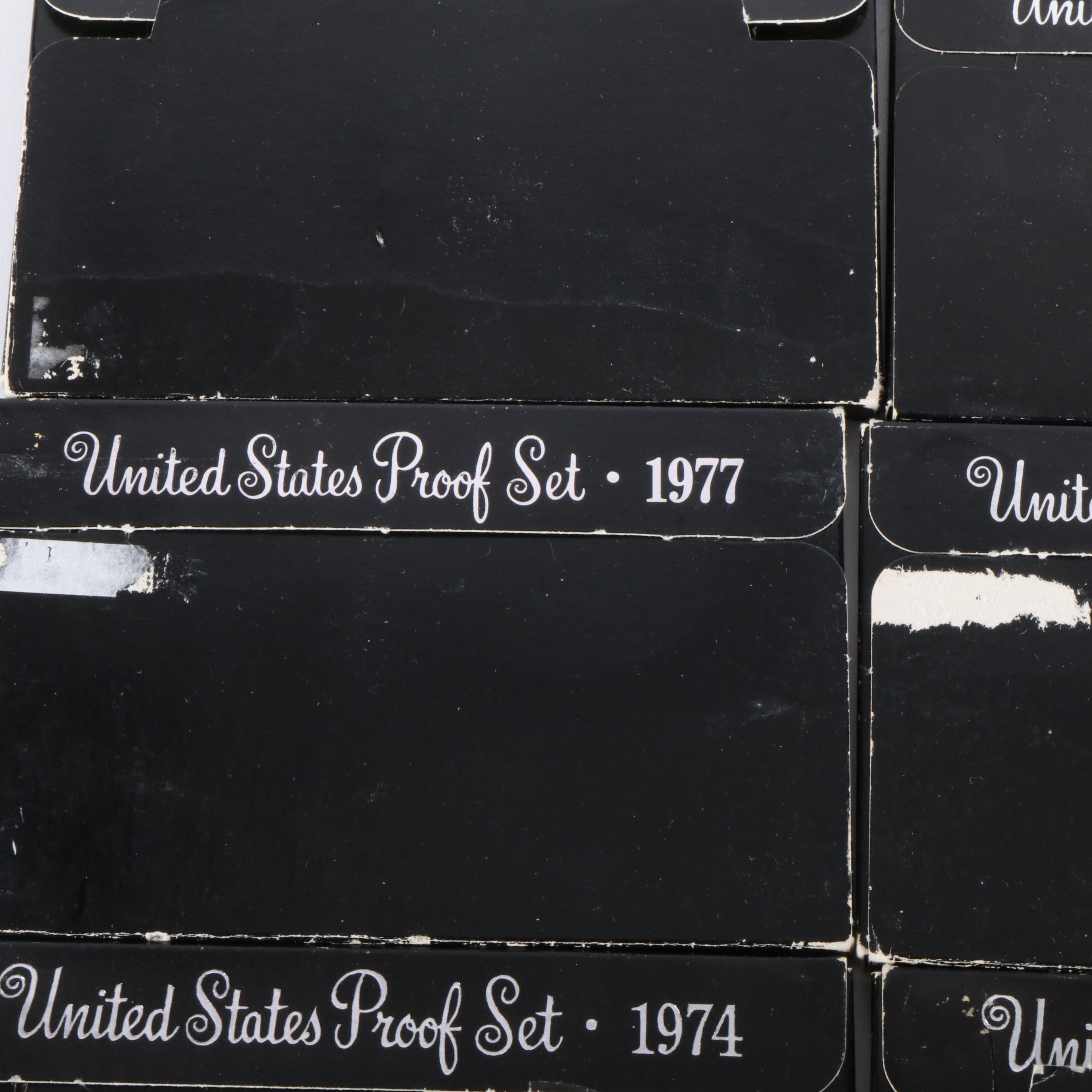 Sixteen U.S.Modern Proof Sets