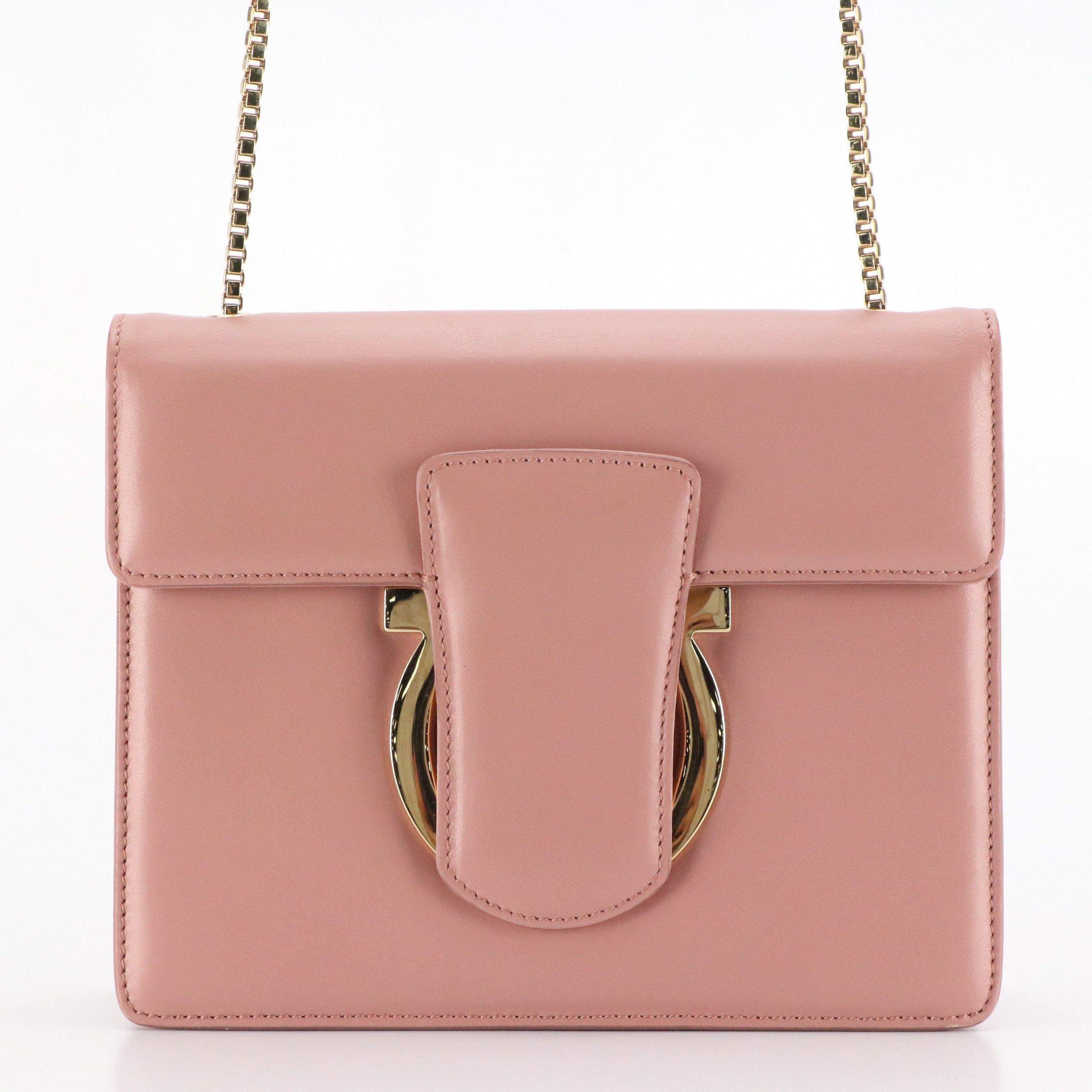 Salvatore Ferragamo Leather Thalia Crossbody Bag