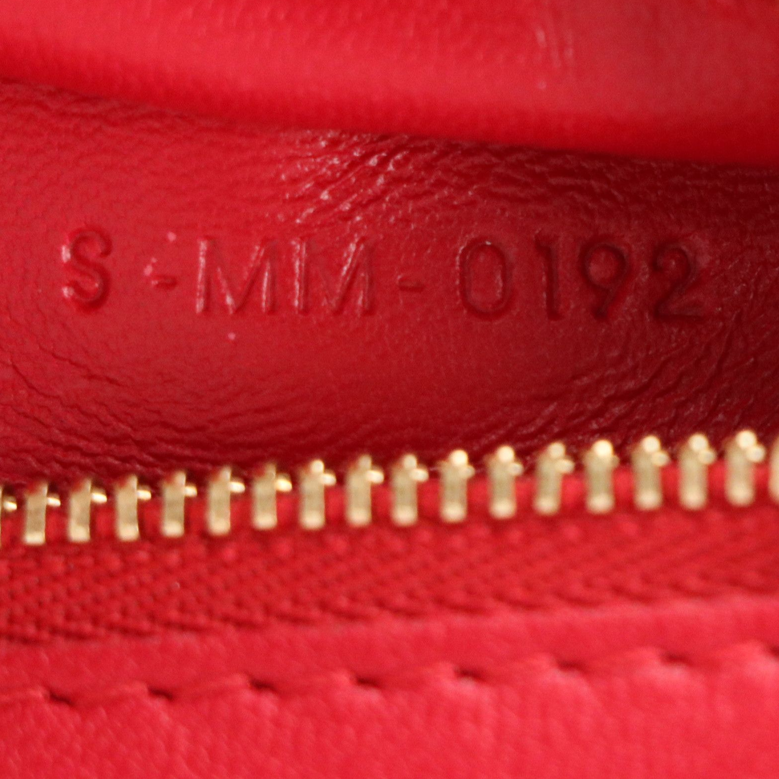 Celine Cabas Horizontal Tote Bag in Red Grained Calfskin Leather