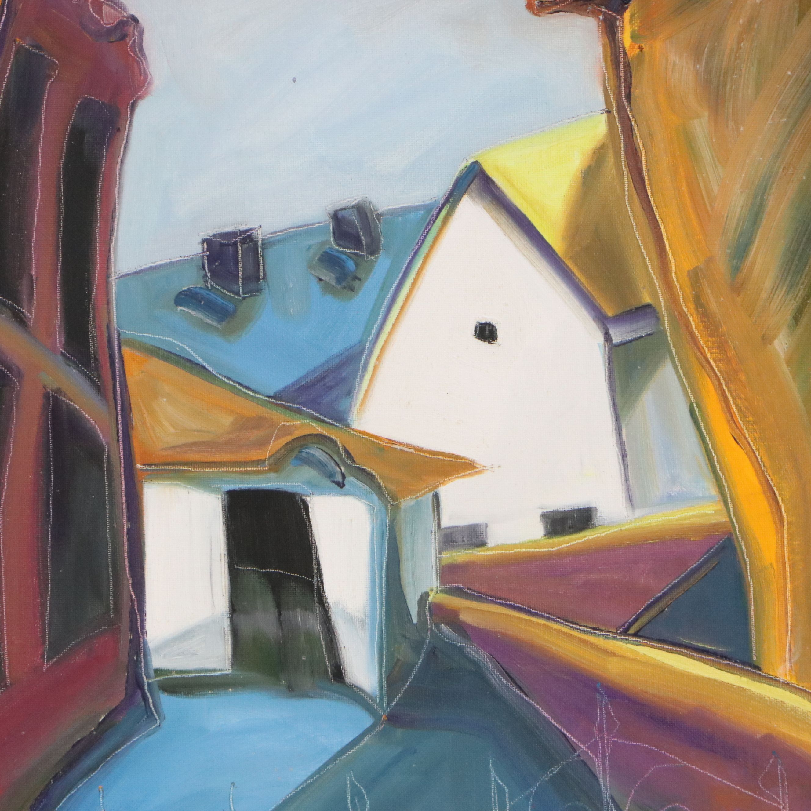 Oil Painting "Warren Point Northern Ireland"