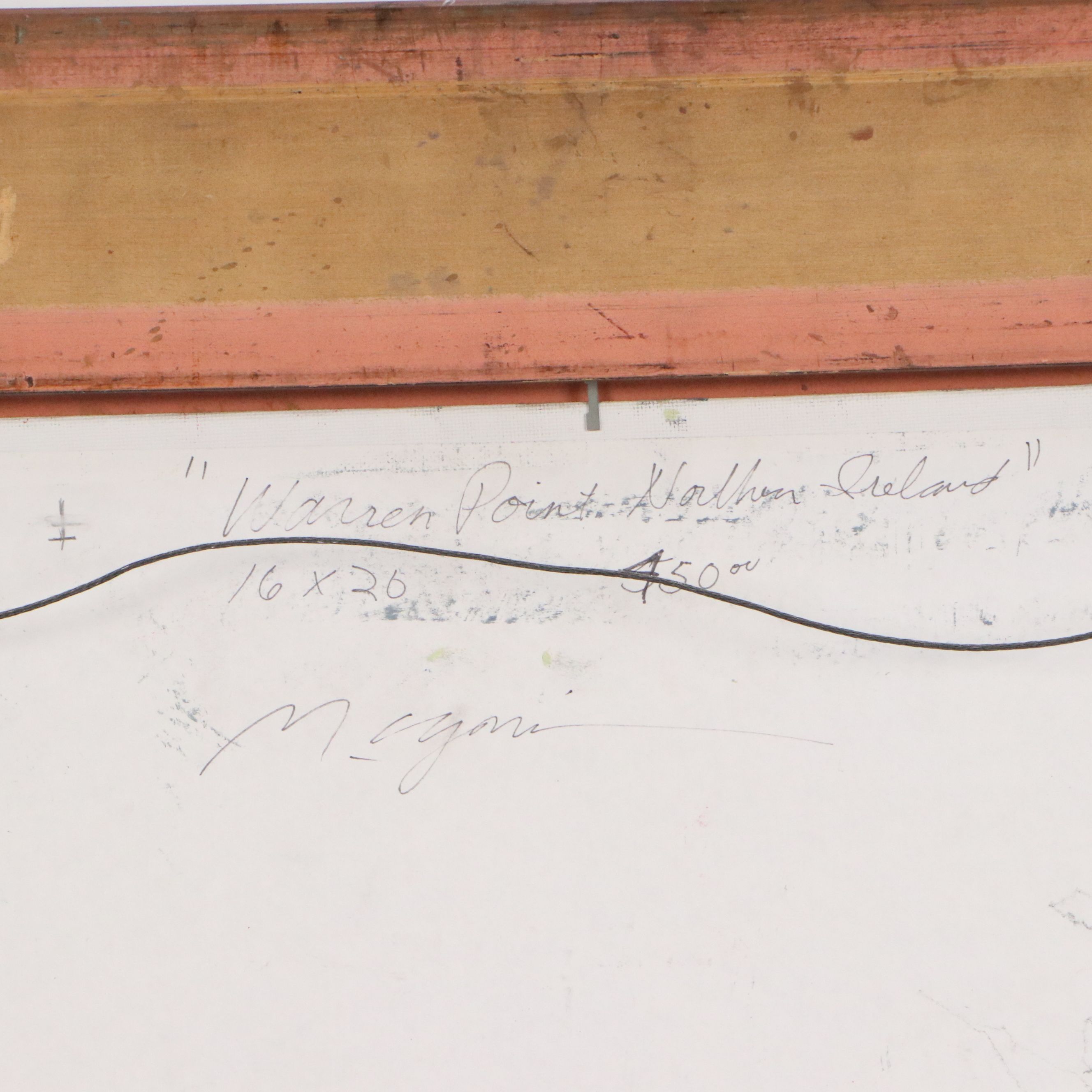 Oil Painting "Warren Point Northern Ireland"