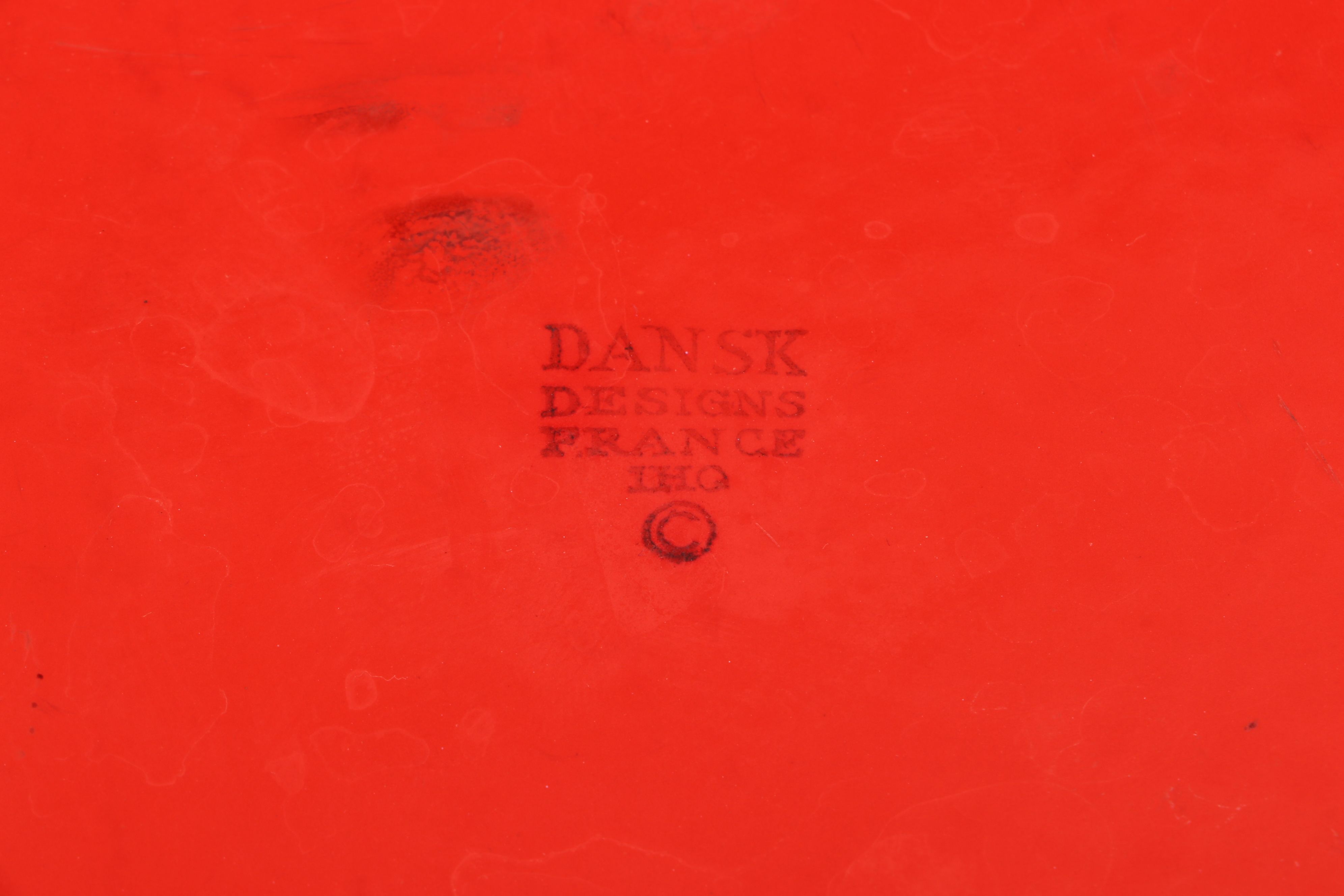 Dansk Enamelware Red Pots