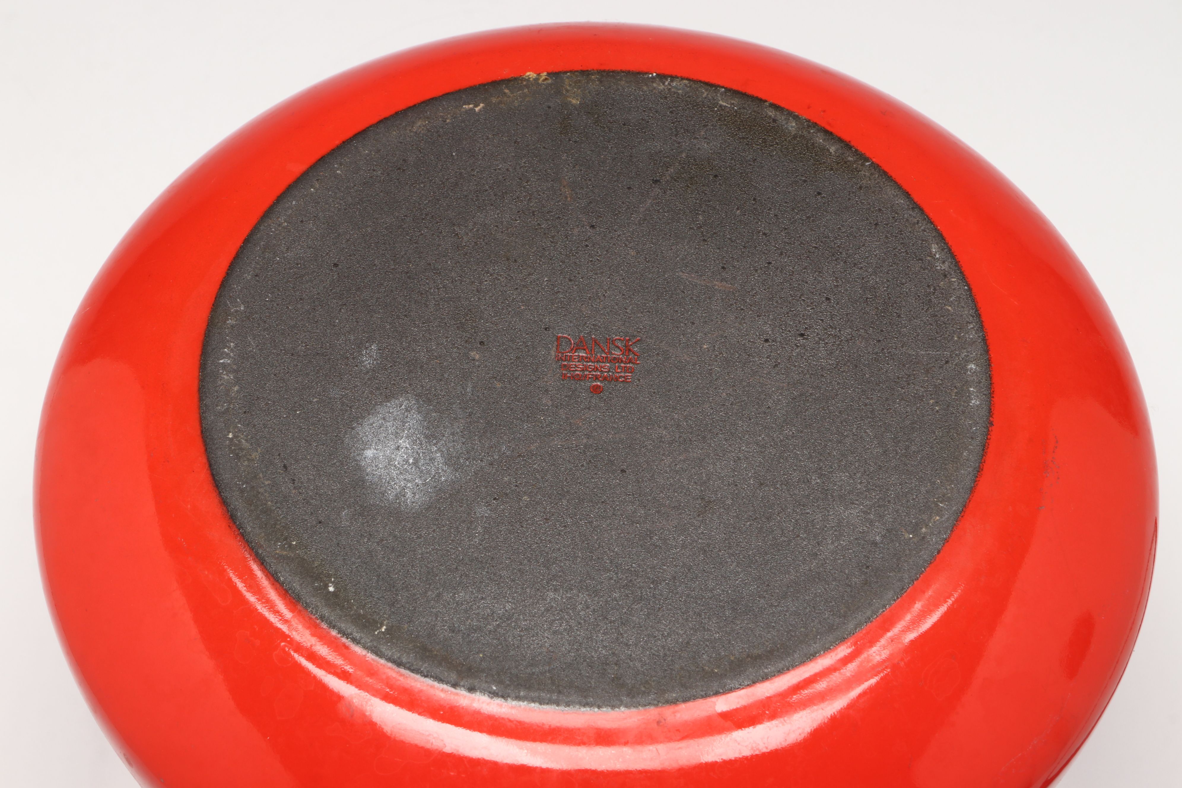 Dansk Enamelware Red Pots