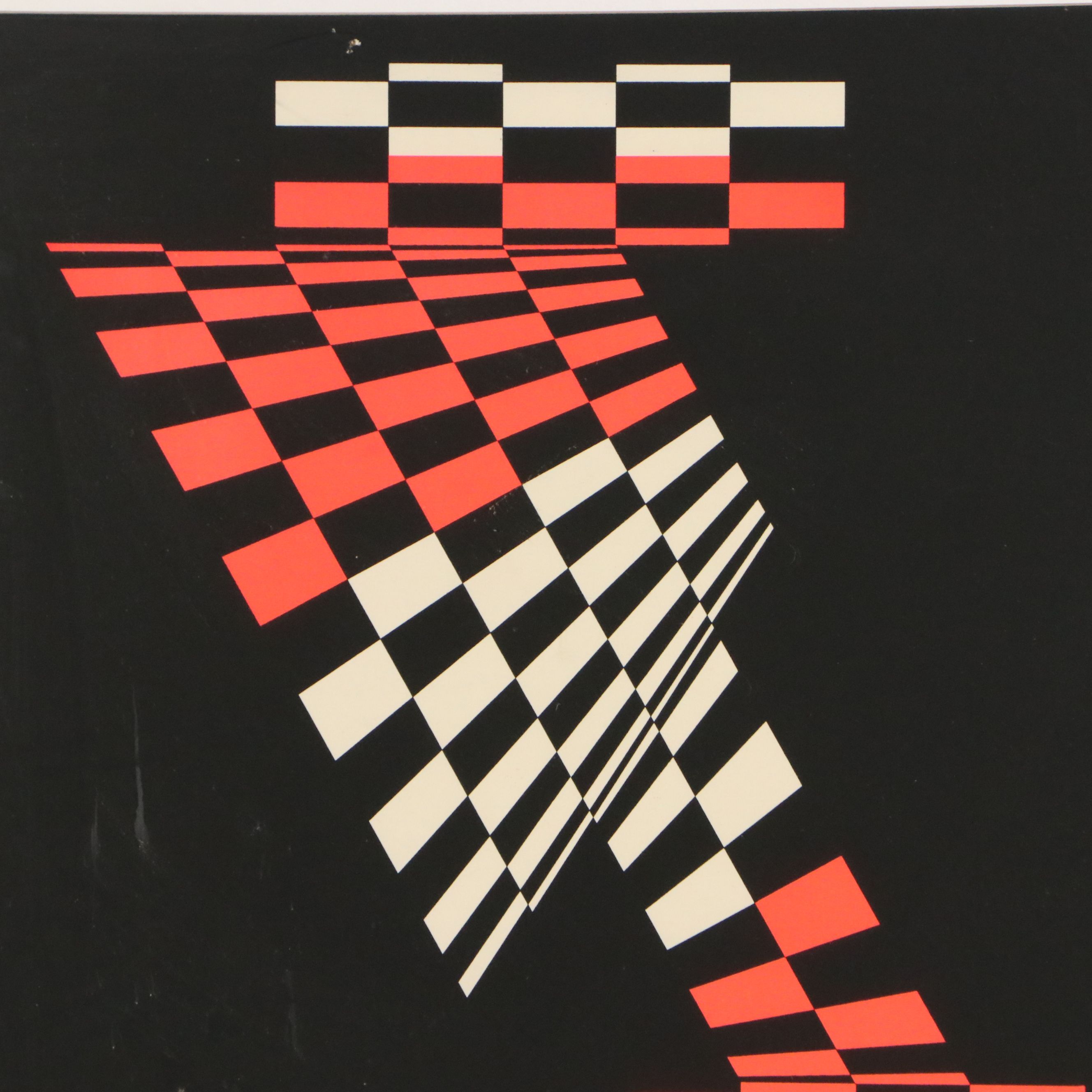 Theo Coster Op Art Serigraph