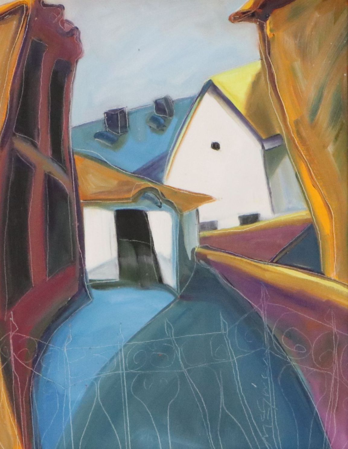 Oil Painting "Warren Point Northern Ireland"