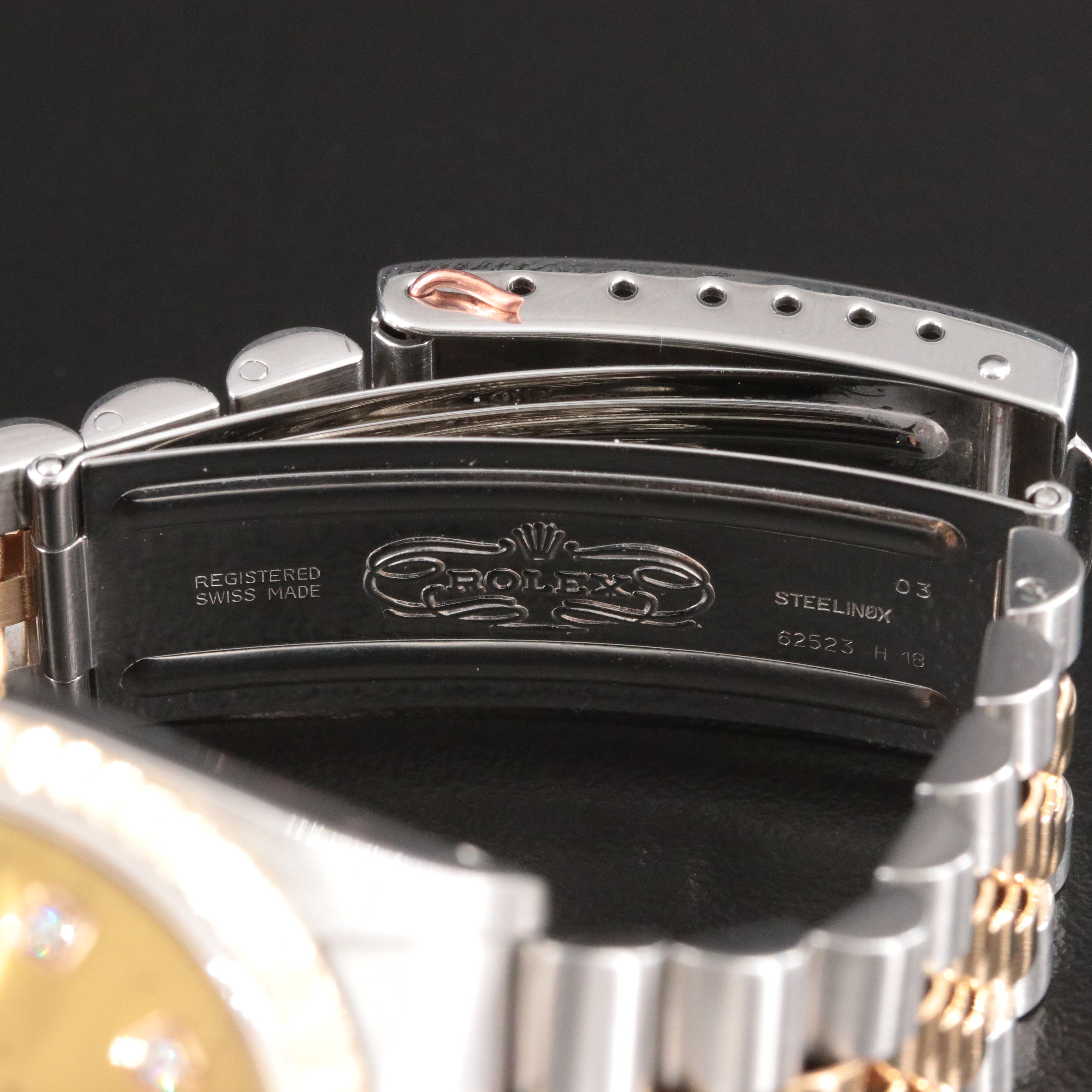 Rolex Datejust 36 16233 Custom Dial Vintage Automatic Watch c.1991