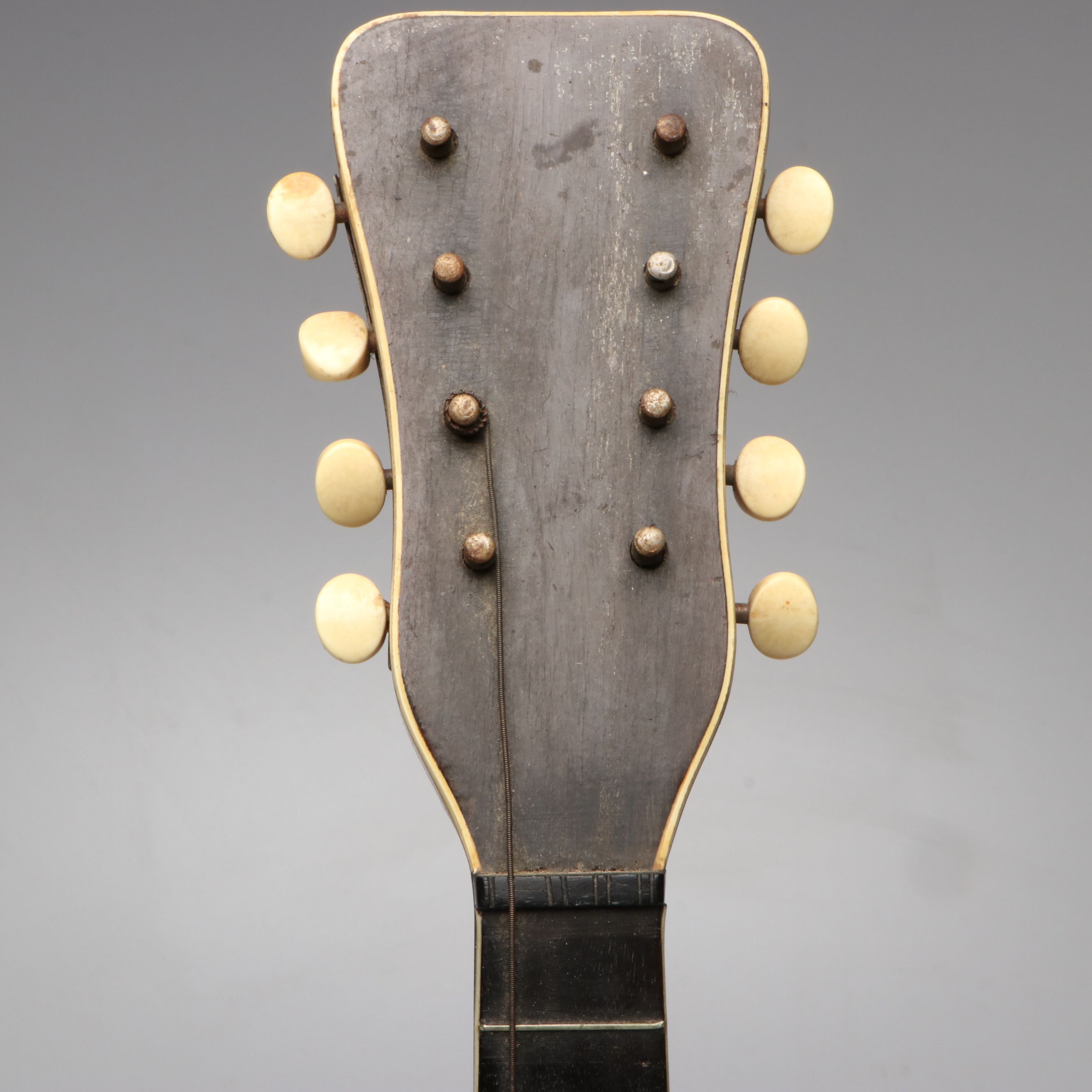 Neopolitan Style Bowl Back Mandolin, Late 19th/Early 20th Century