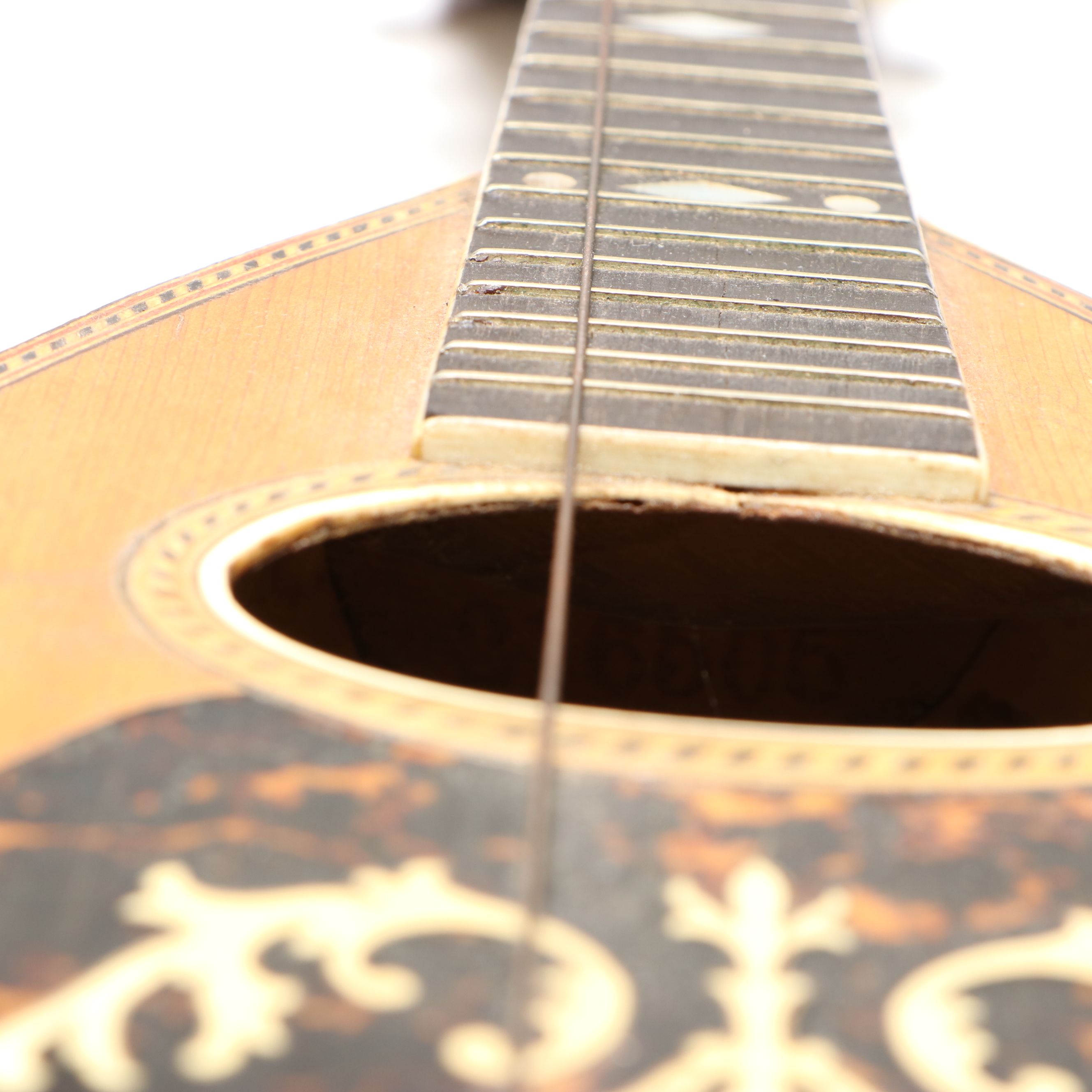 Neopolitan Style Bowl Back Mandolin, Late 19th/Early 20th Century