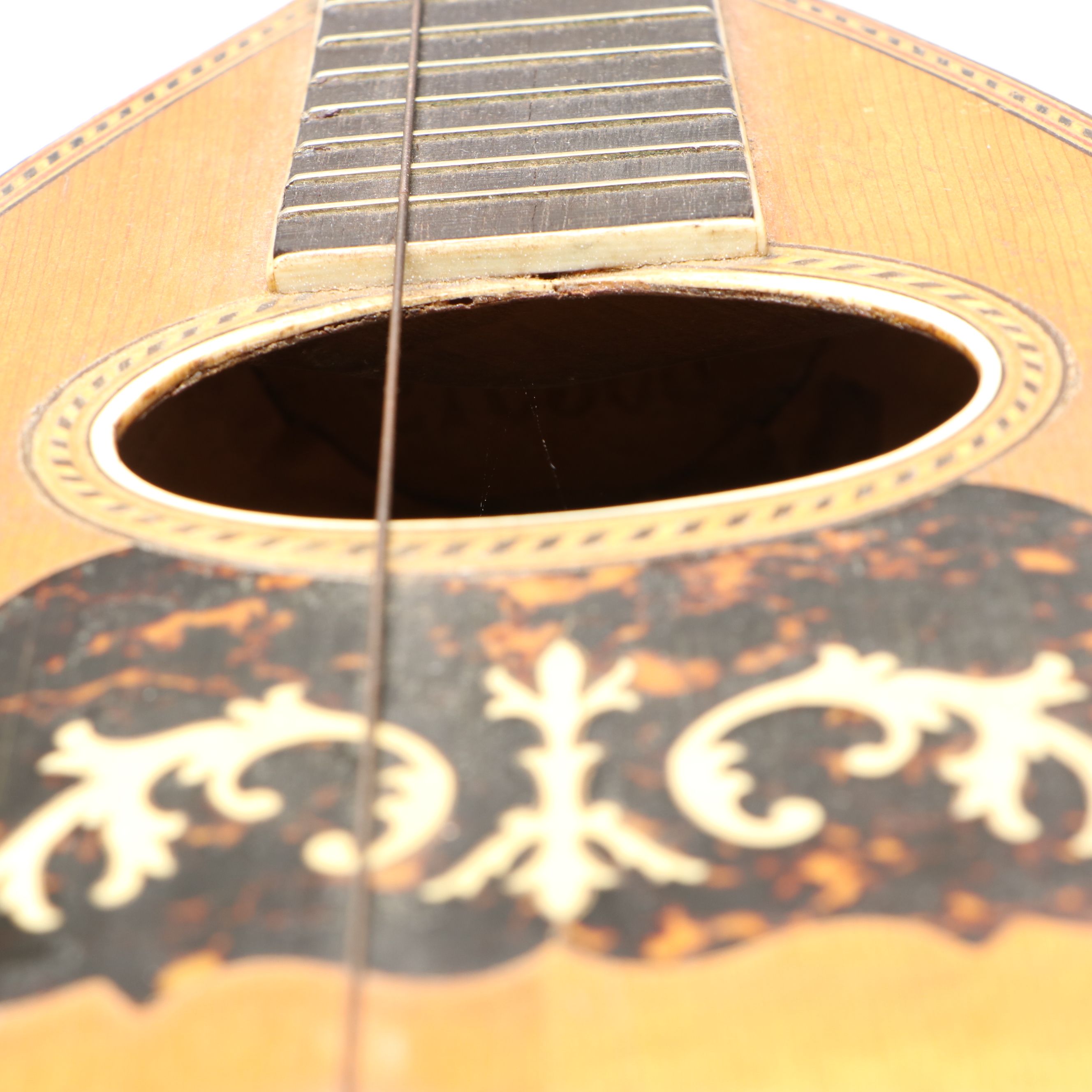 Neopolitan Style Bowl Back Mandolin, Late 19th/Early 20th Century