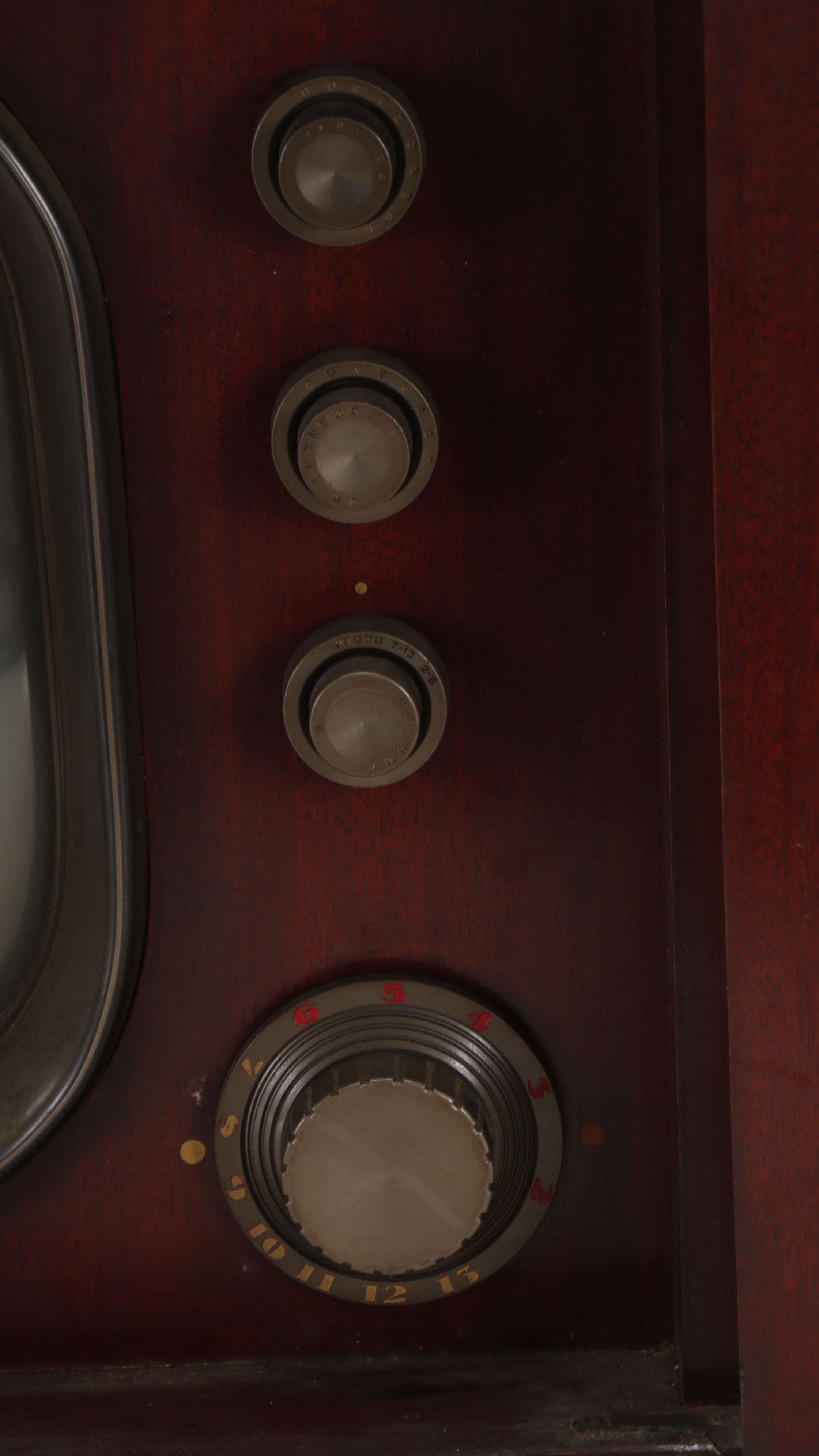 Stromberg-Carlson Wood Television Cabinet, 1950s