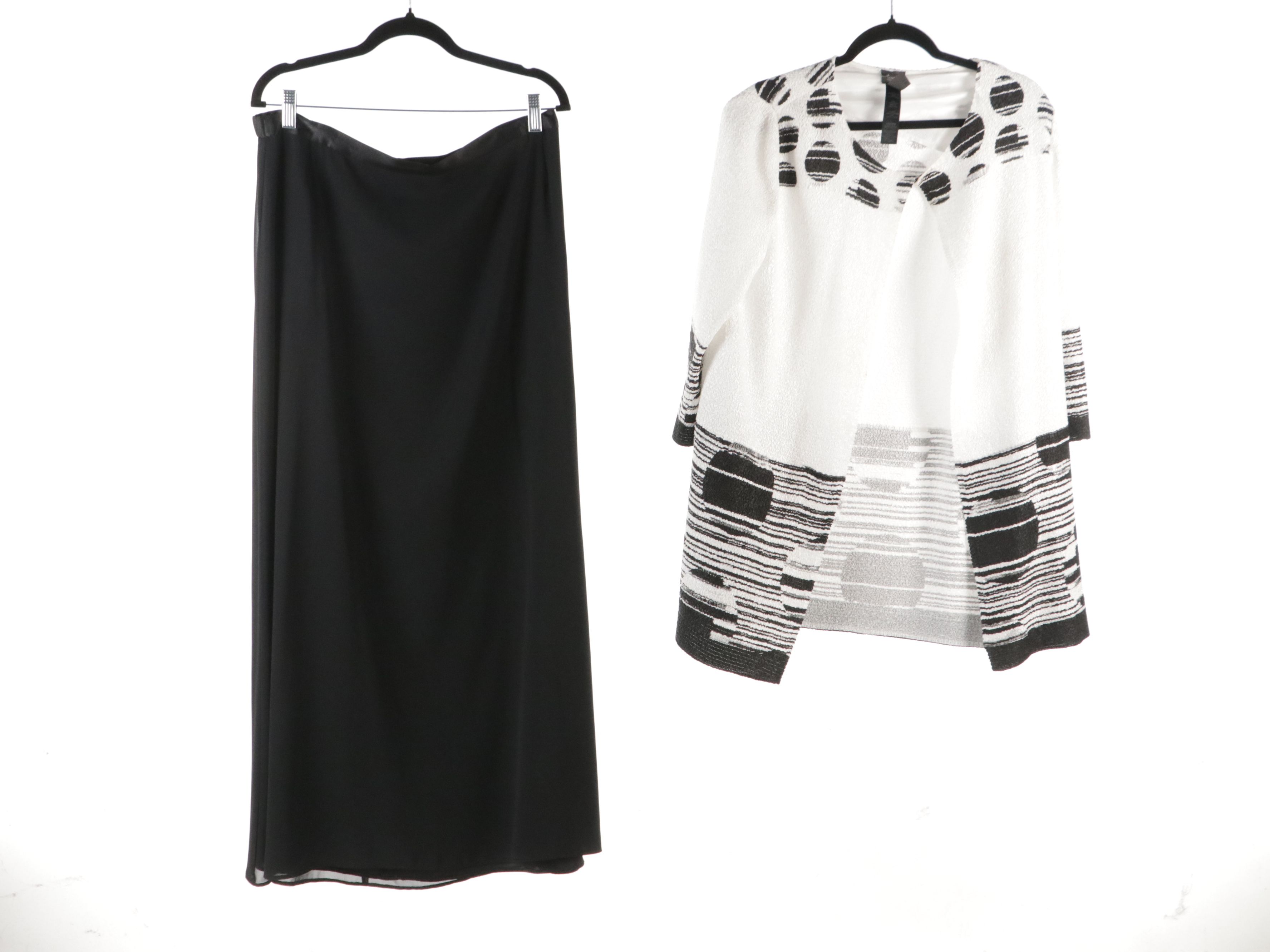 Charter Club Leopard Print Blouse, JS Collections Maxi Skirt, and More Separates