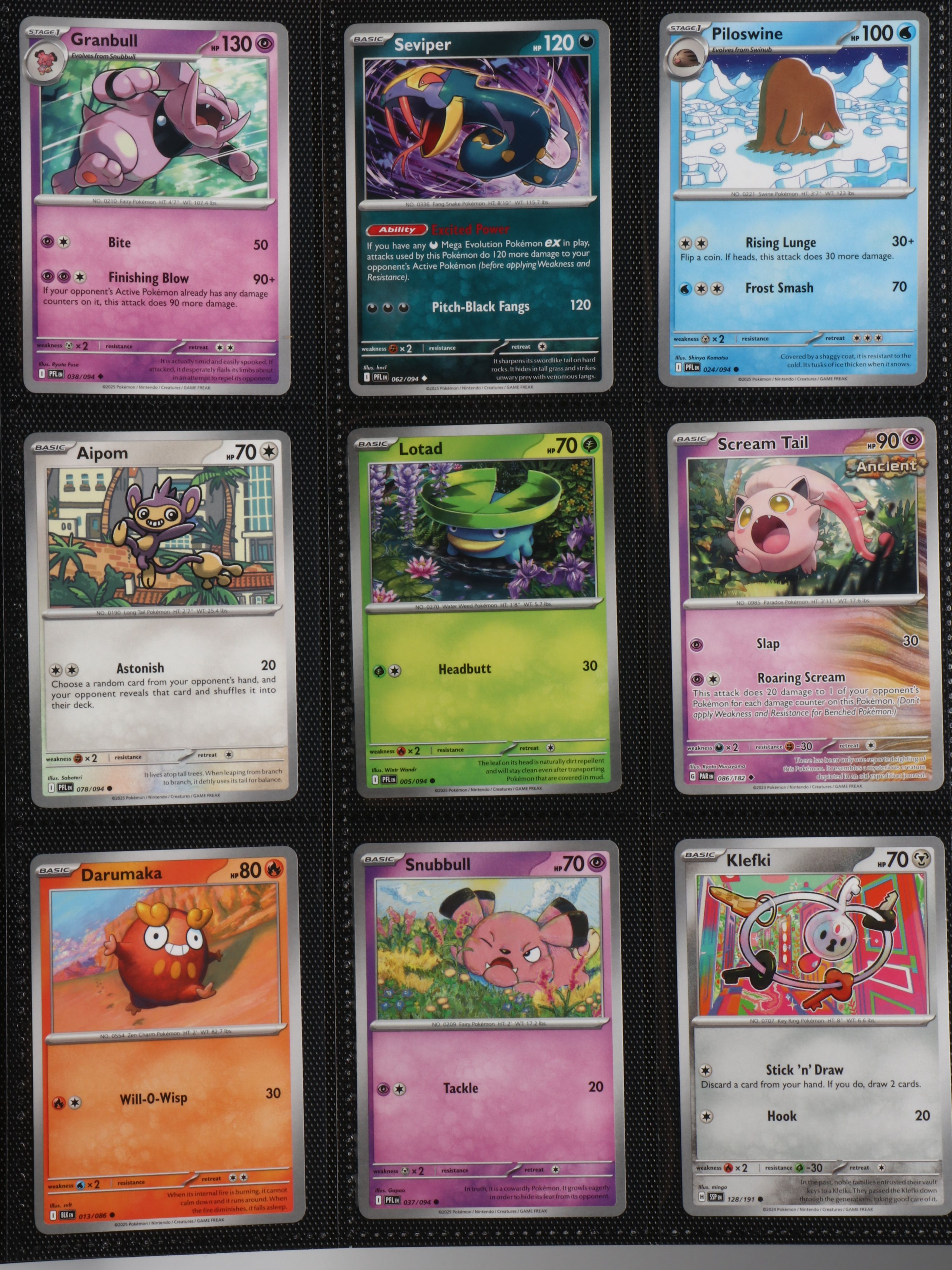 Pokémon Card Collection Featuring Holo Kyogre, Fezandipiti and More, 2010s-2020s