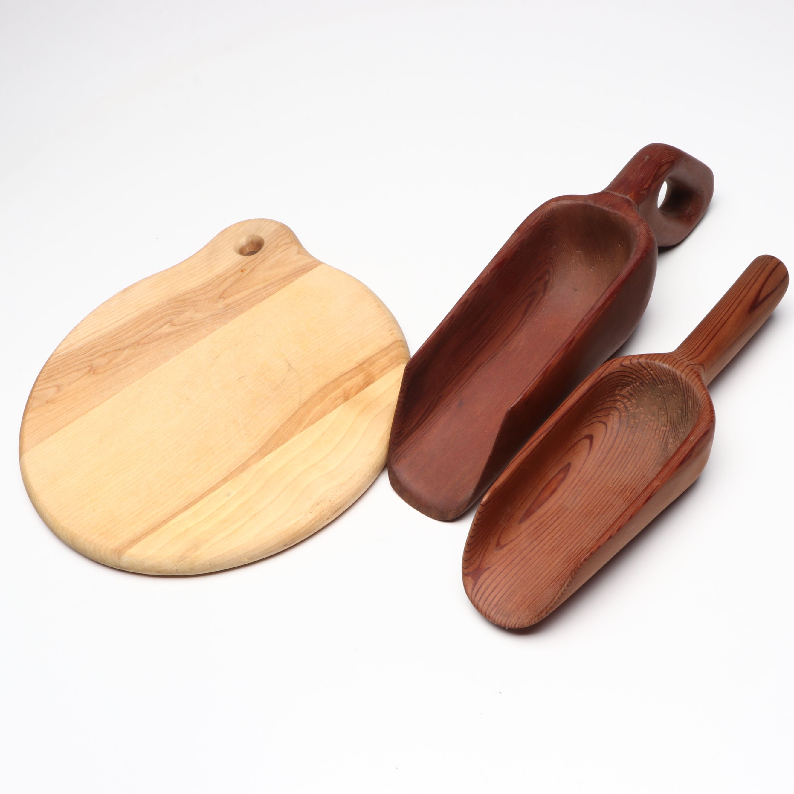 Dansk Teak Bowls, Le Parfait Canisters with Other Serveware and Utensils