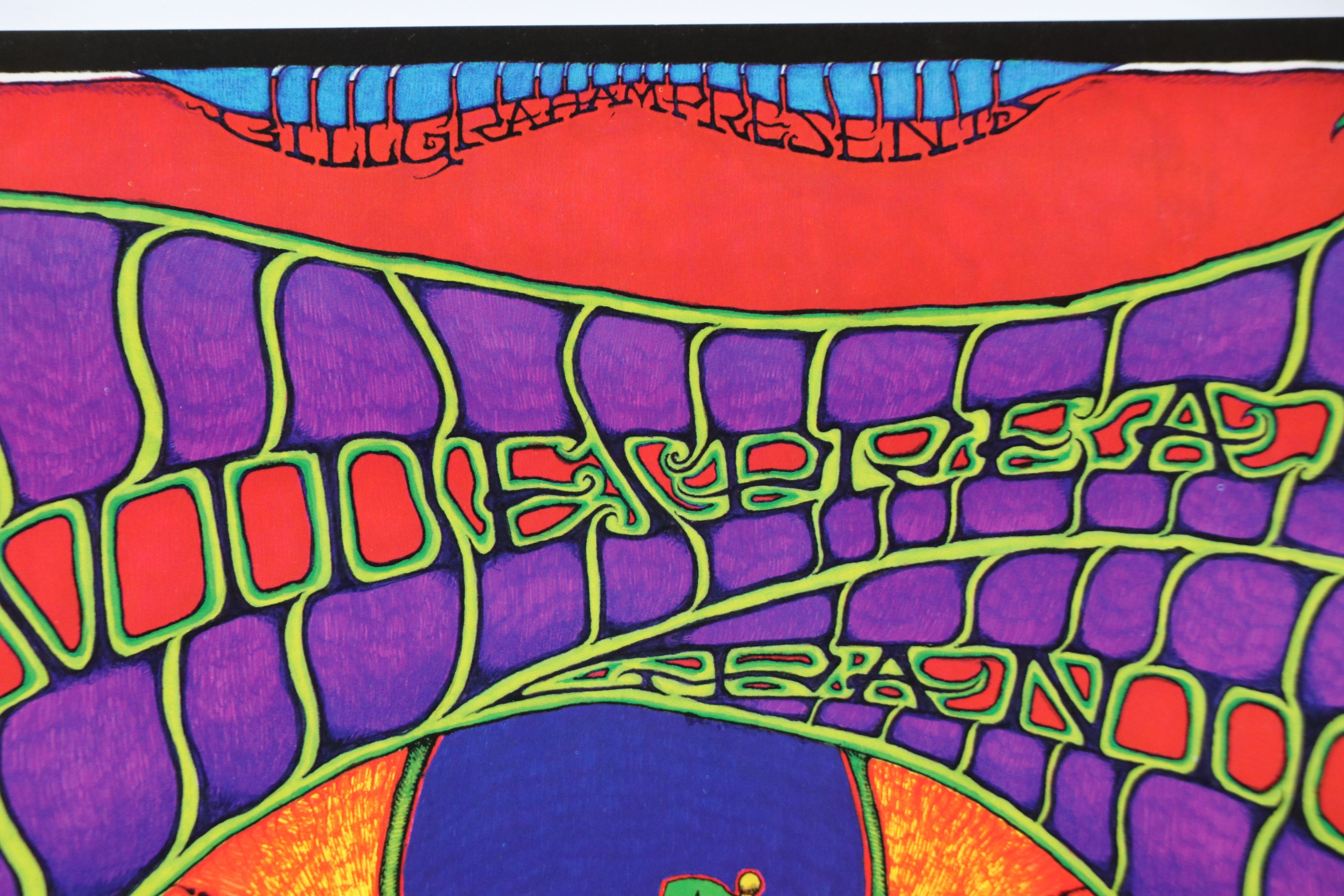 Dave Huckins Offset Lithograph "Widespread Panic" Show Poster, 1999