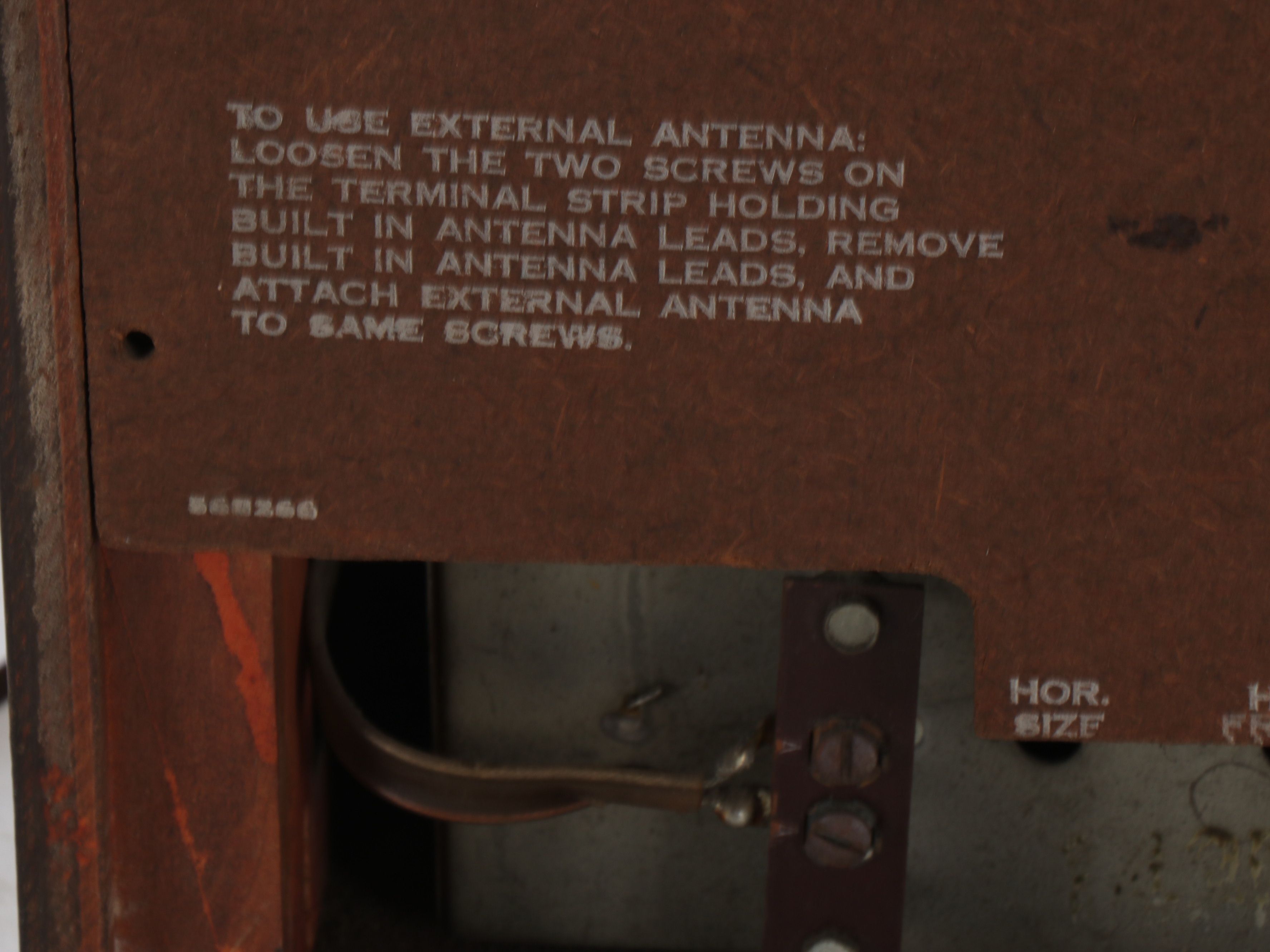 Emerson Radio & Phonograph Corp. Model 696 TV, 1950s