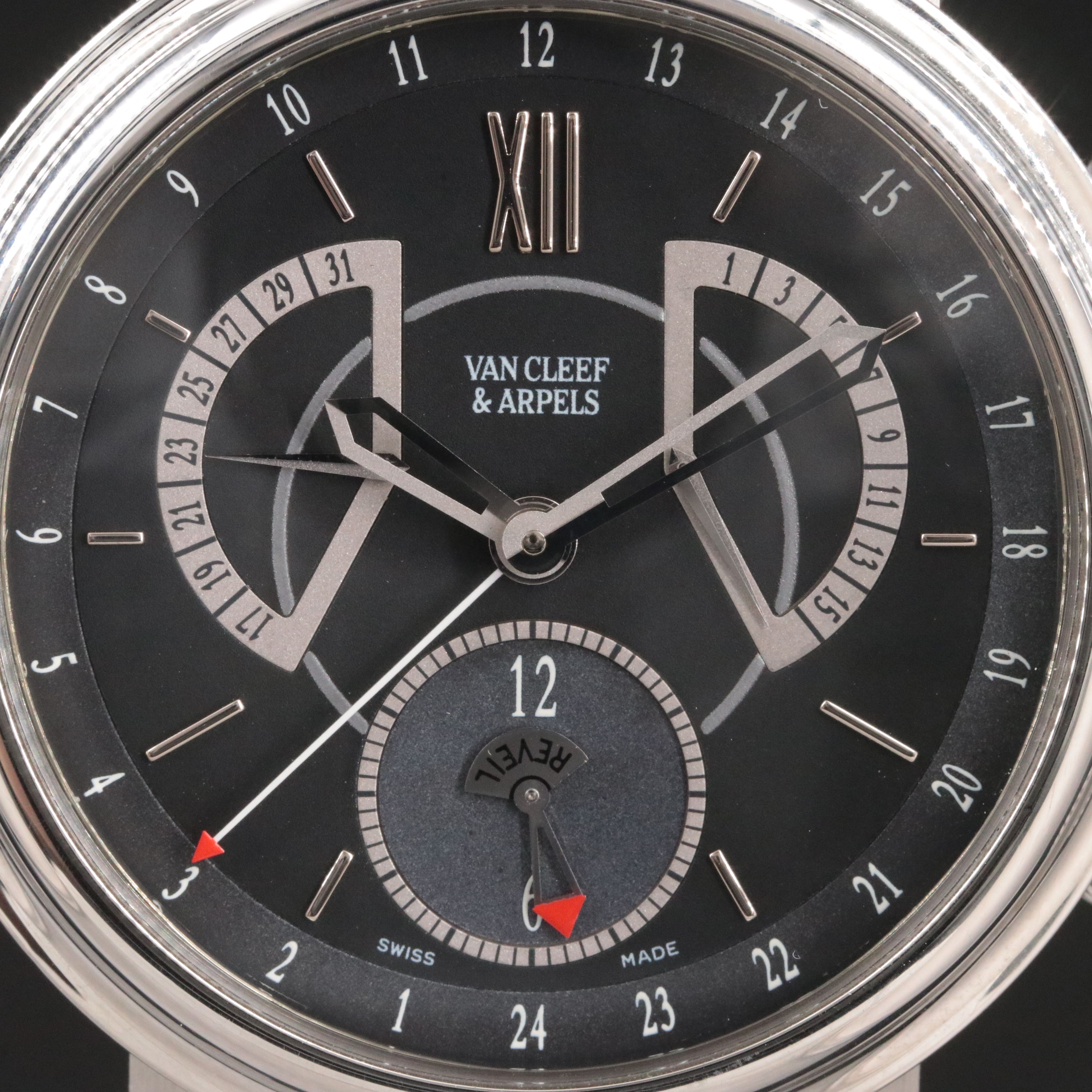 Van Cleef & Arpels Monsieur Arpels Réveil GMT HH74 Watch