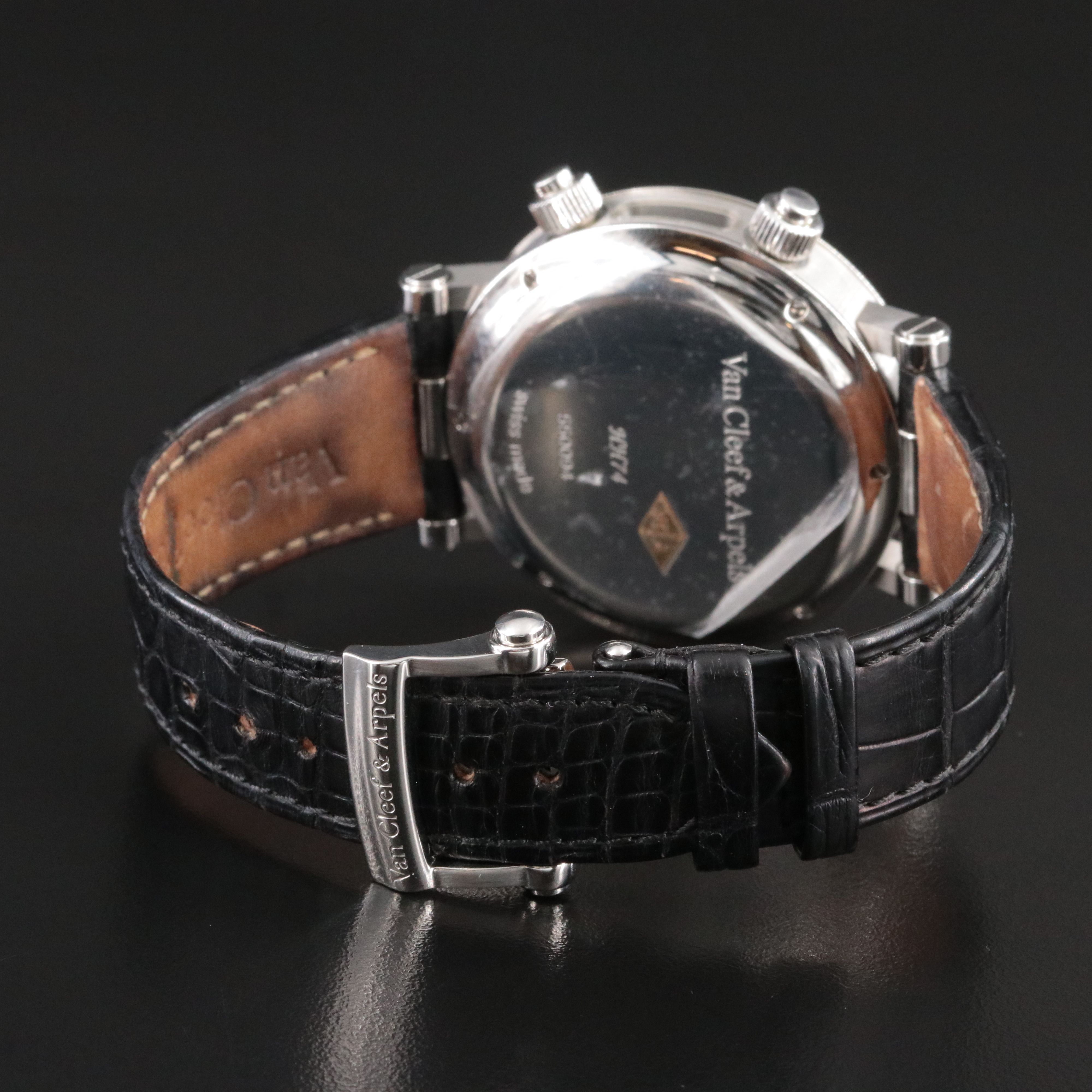 Van Cleef & Arpels Monsieur Arpels Réveil GMT HH74 Watch