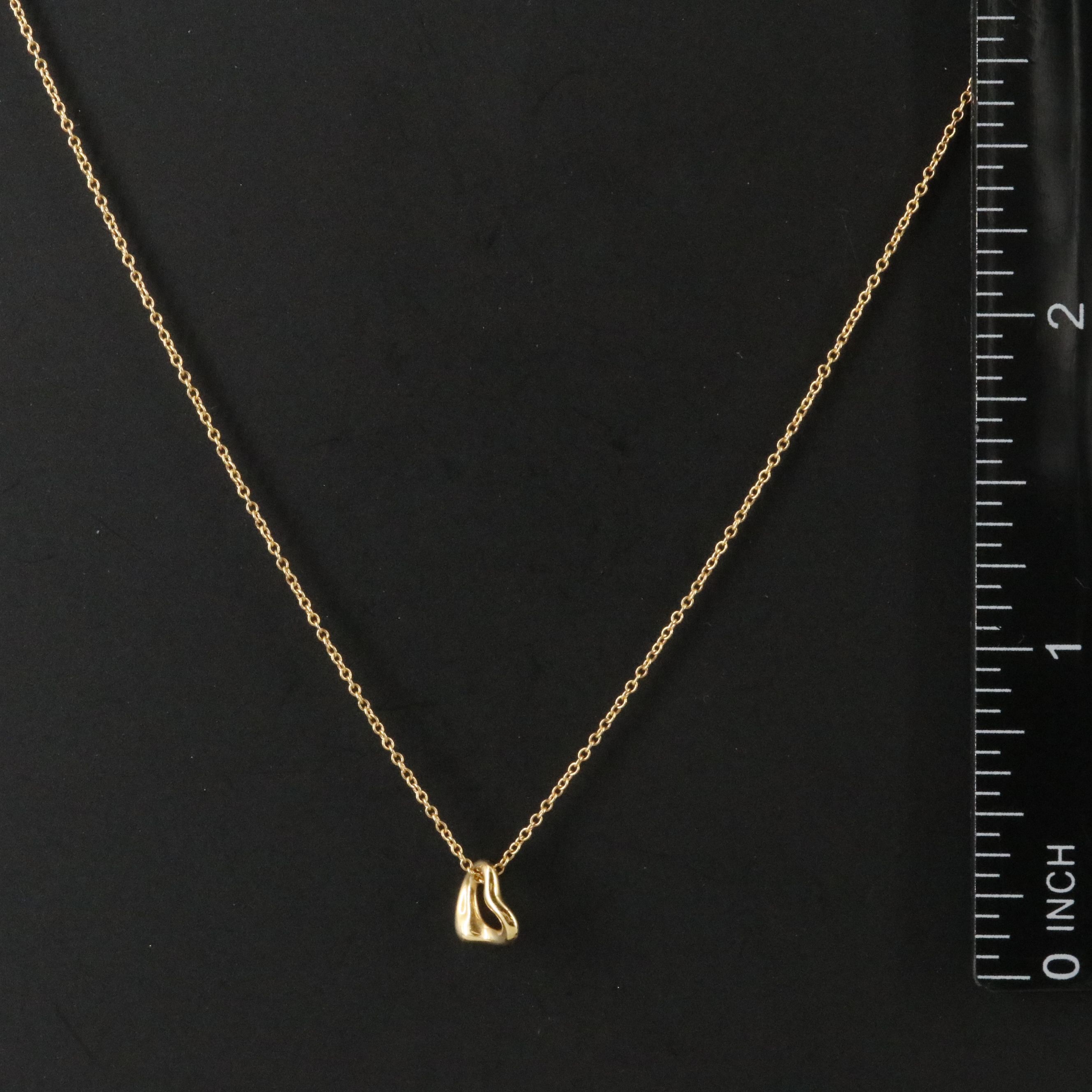 Elsa Peretti for Tiffany & Co. 18K Open Heart Necklace