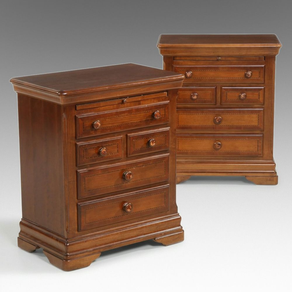 Pair of Alexander Julian "Colours" Nightstands