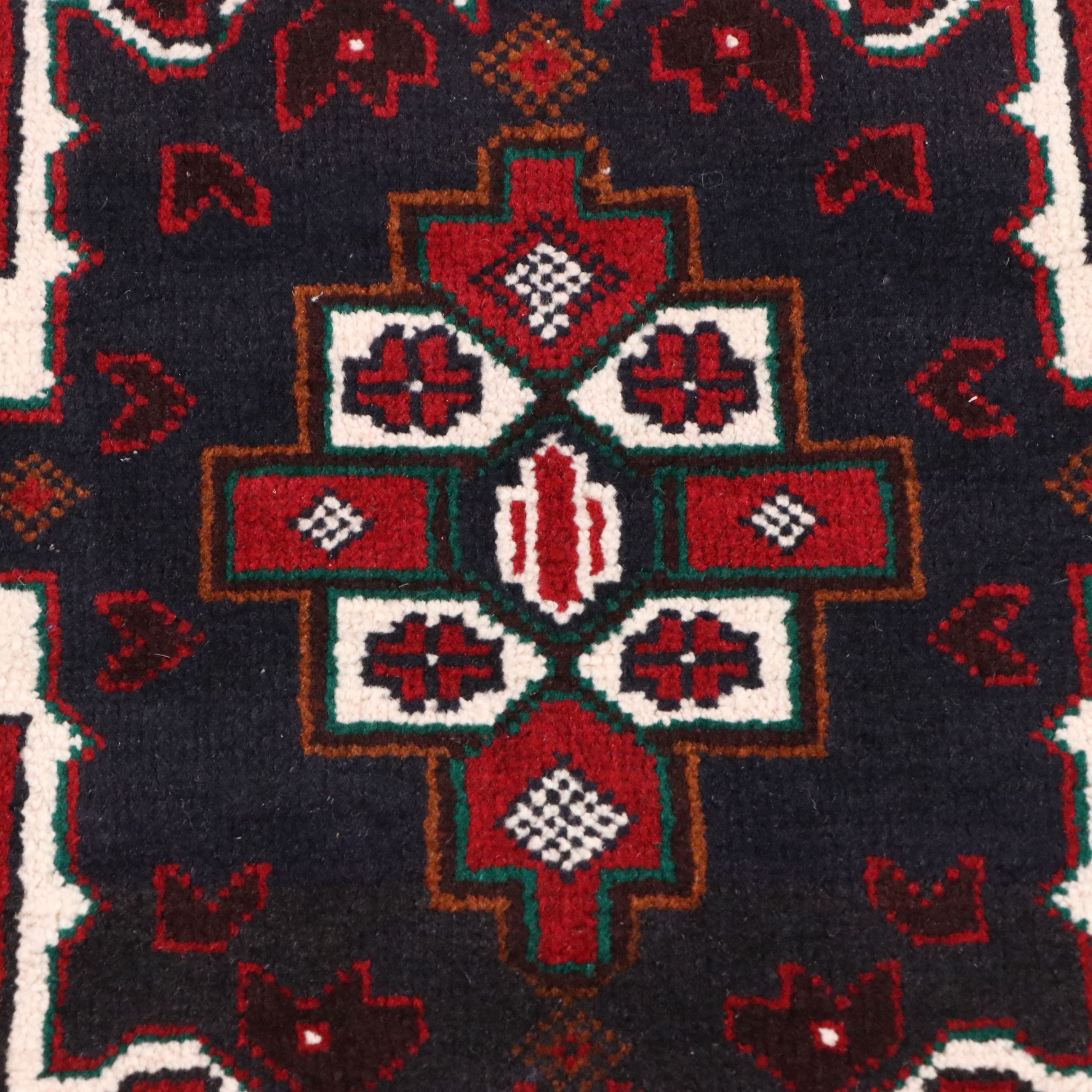 2'7 x 4'10 Hand-Knotted Afghan Taimani Accent Rug