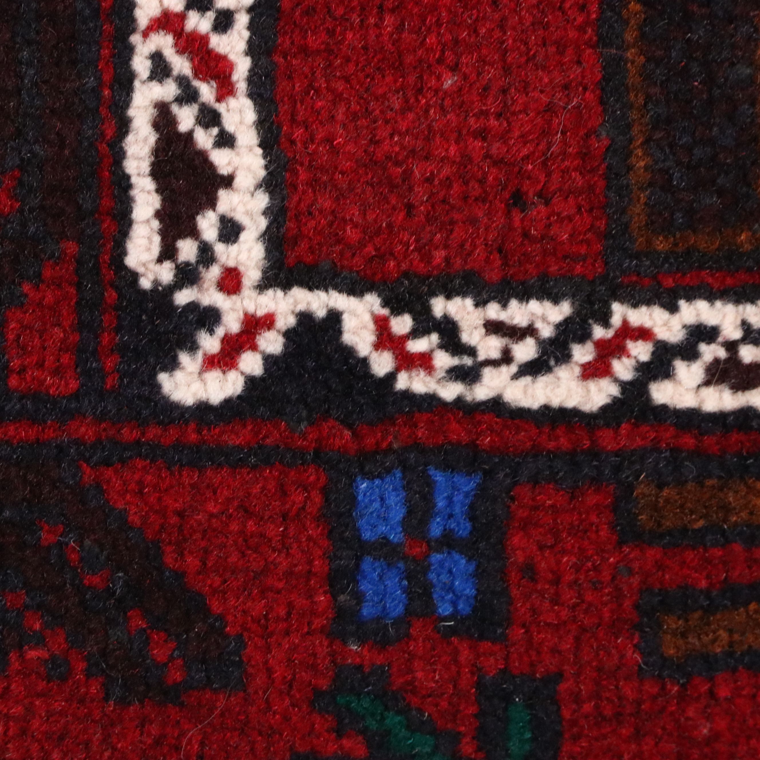 2'7 x 4'10 Hand-Knotted Afghan Taimani Accent Rug