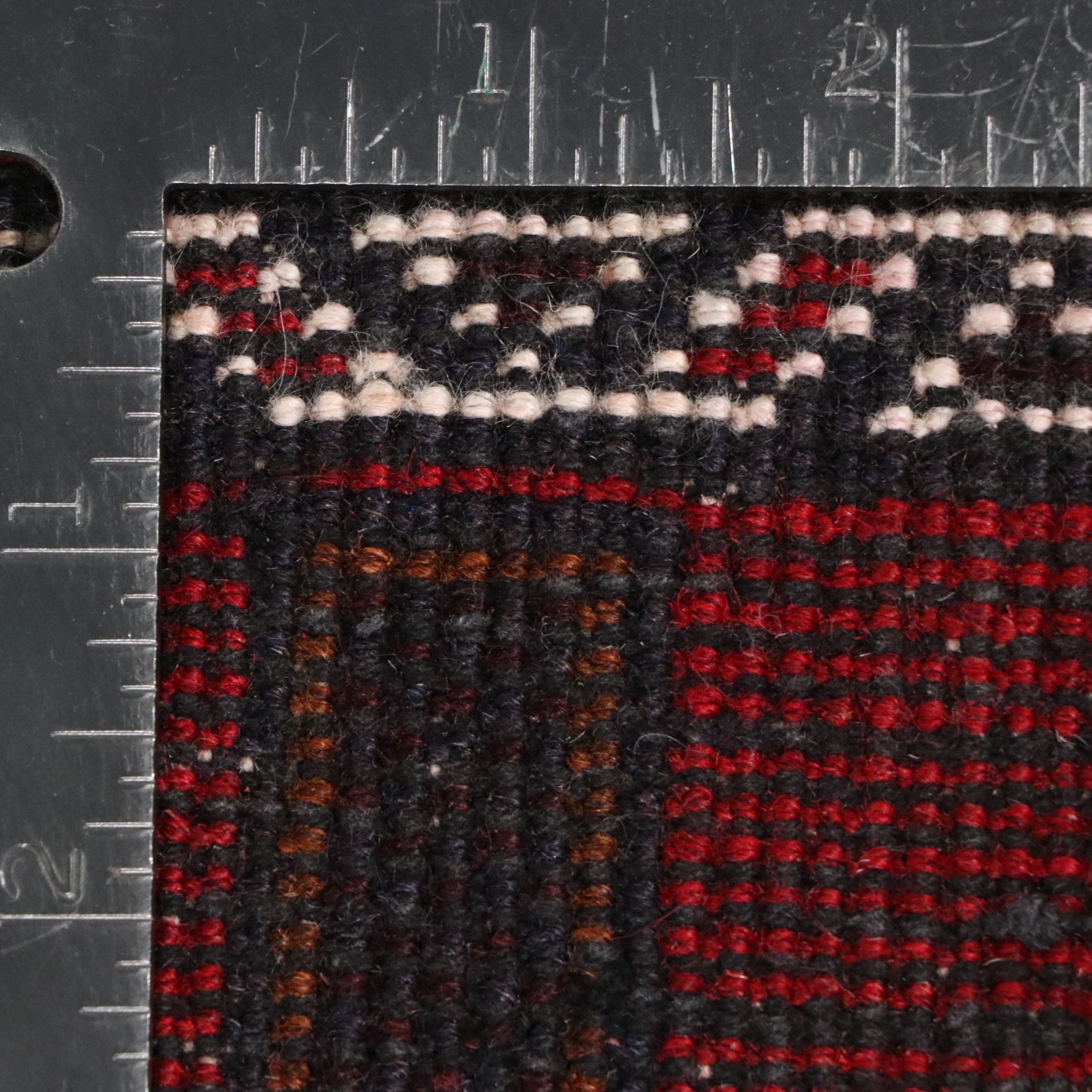 2'7 x 4'10 Hand-Knotted Afghan Taimani Accent Rug