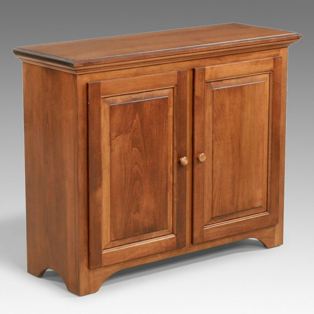 Bench-Made Cherry Two-Door Cabient, 21st Century