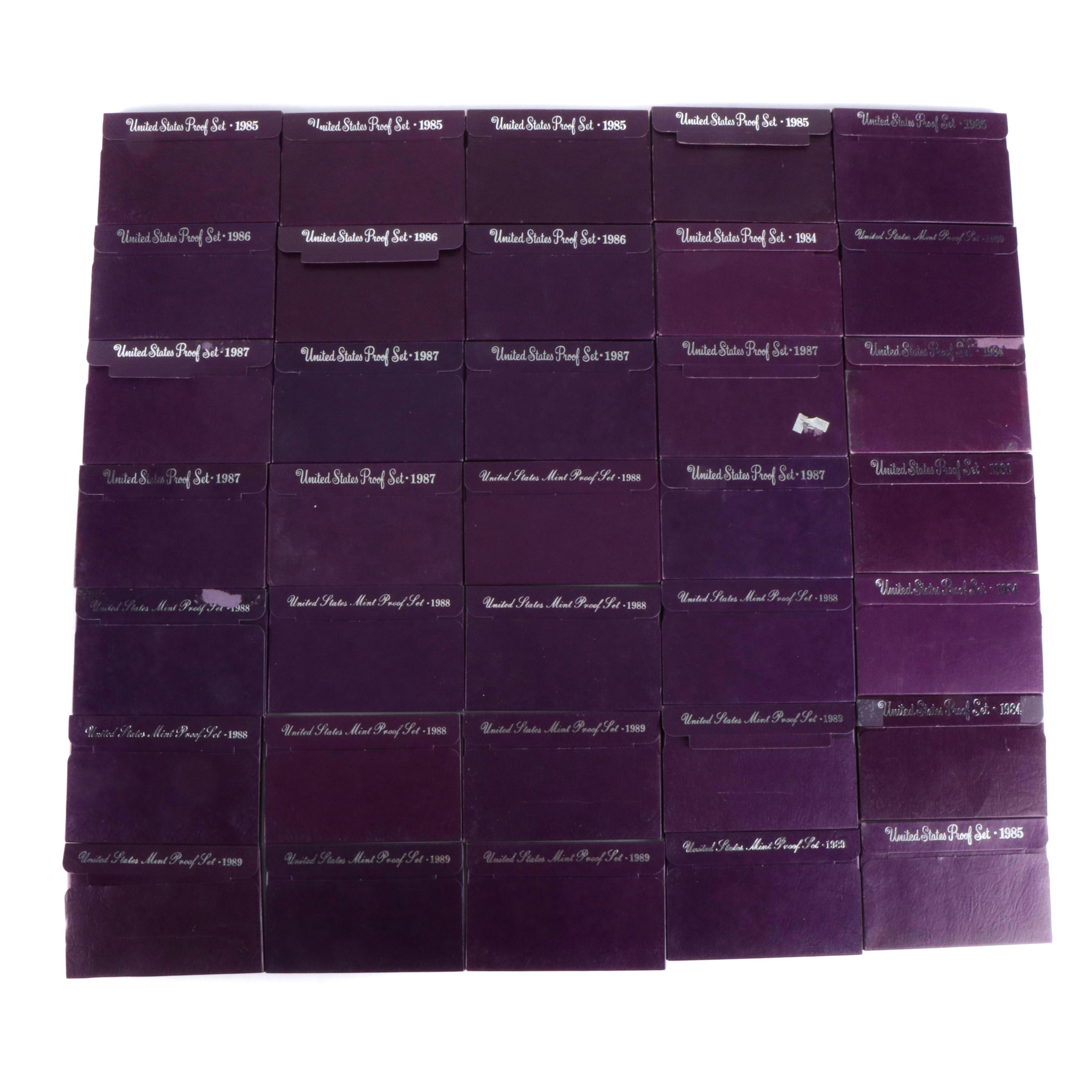 Thirty-Five U.S.Modern  Proof Sets