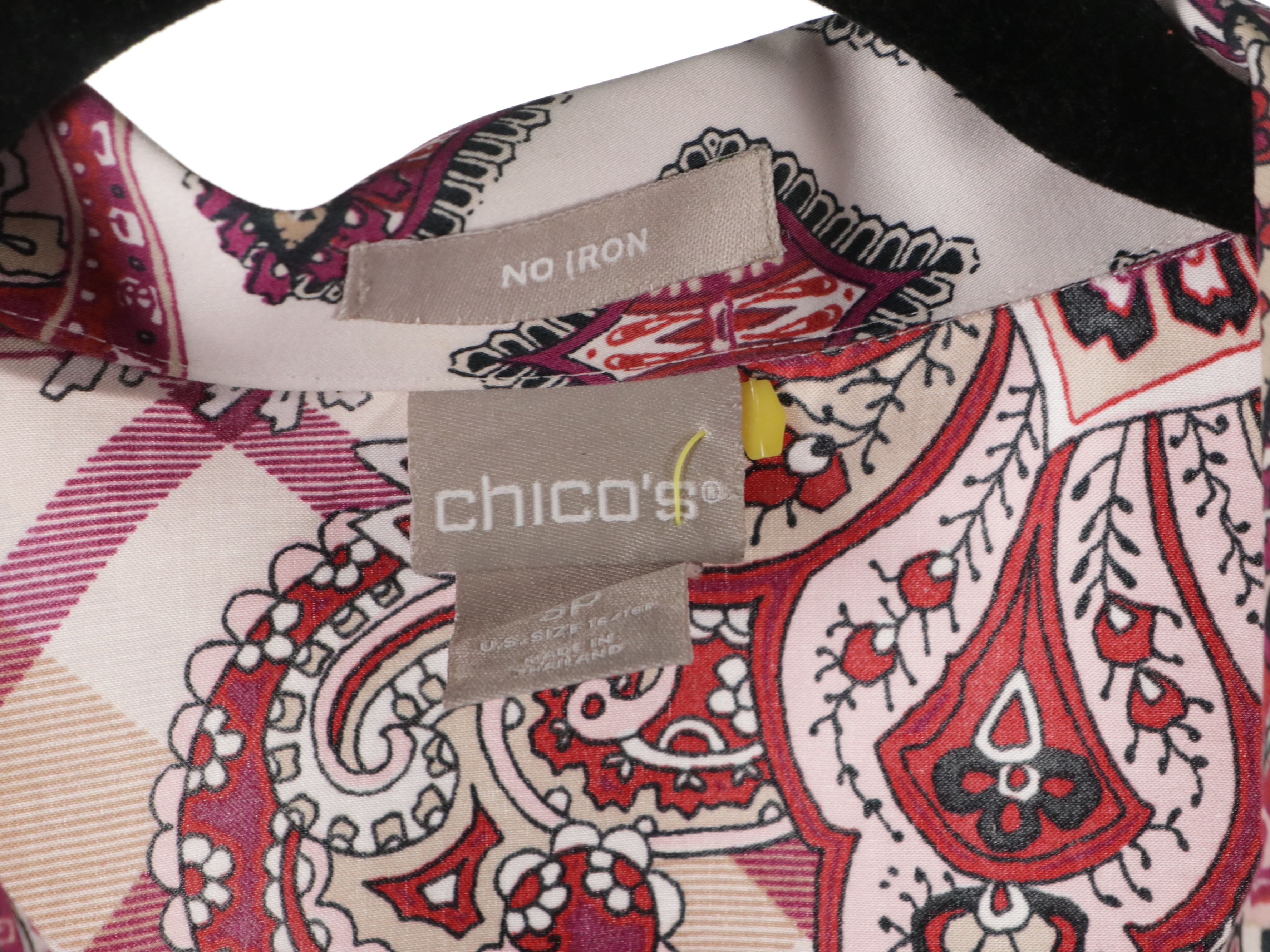 Chico's Printed Cotton Blouses, Statement Jackets and Embellished Knit Top