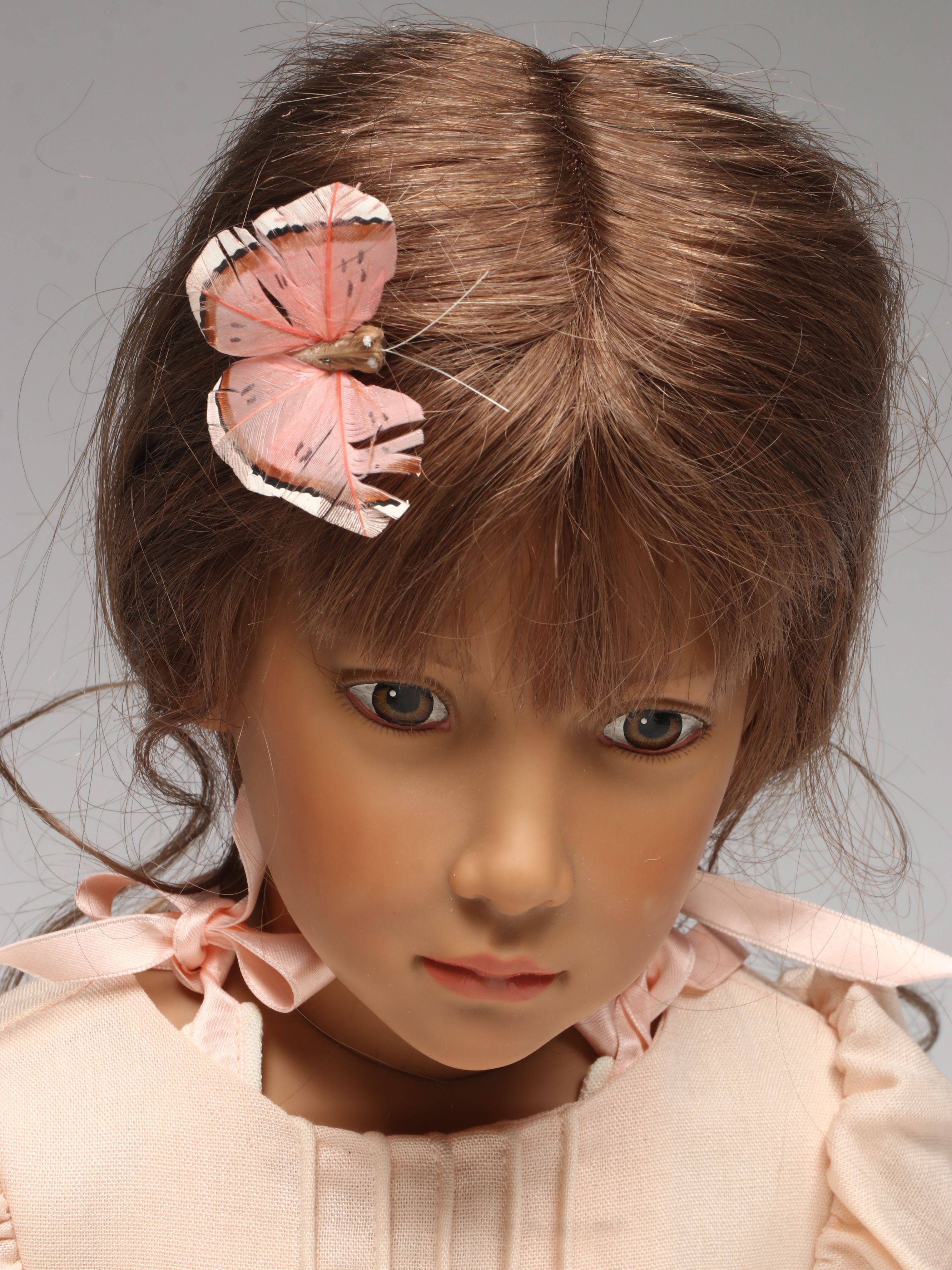 Sigikid German Vinyl Doll with Human Hair