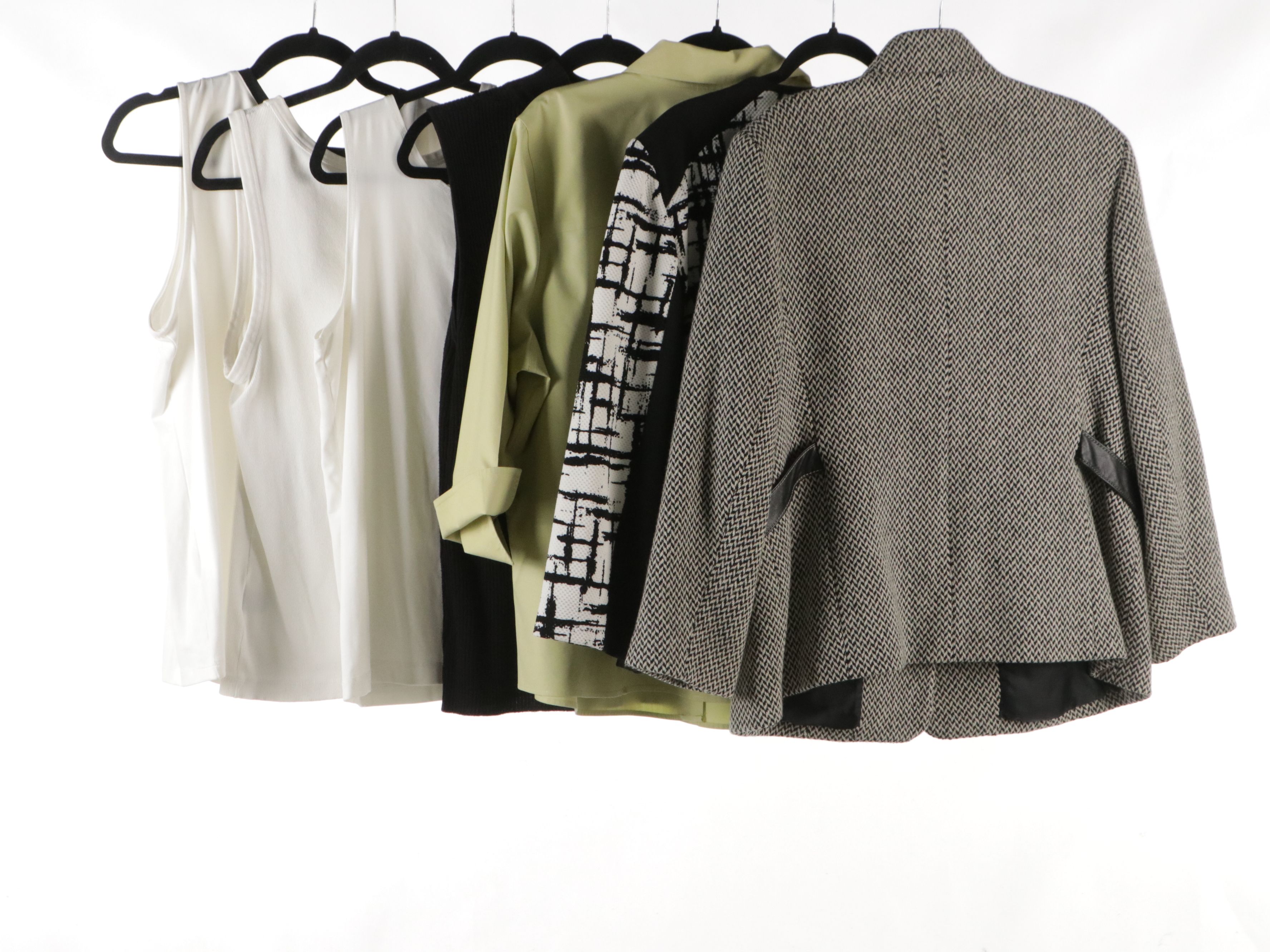 Talbots and Kasper Jackets with Chico's Tank Tops and More