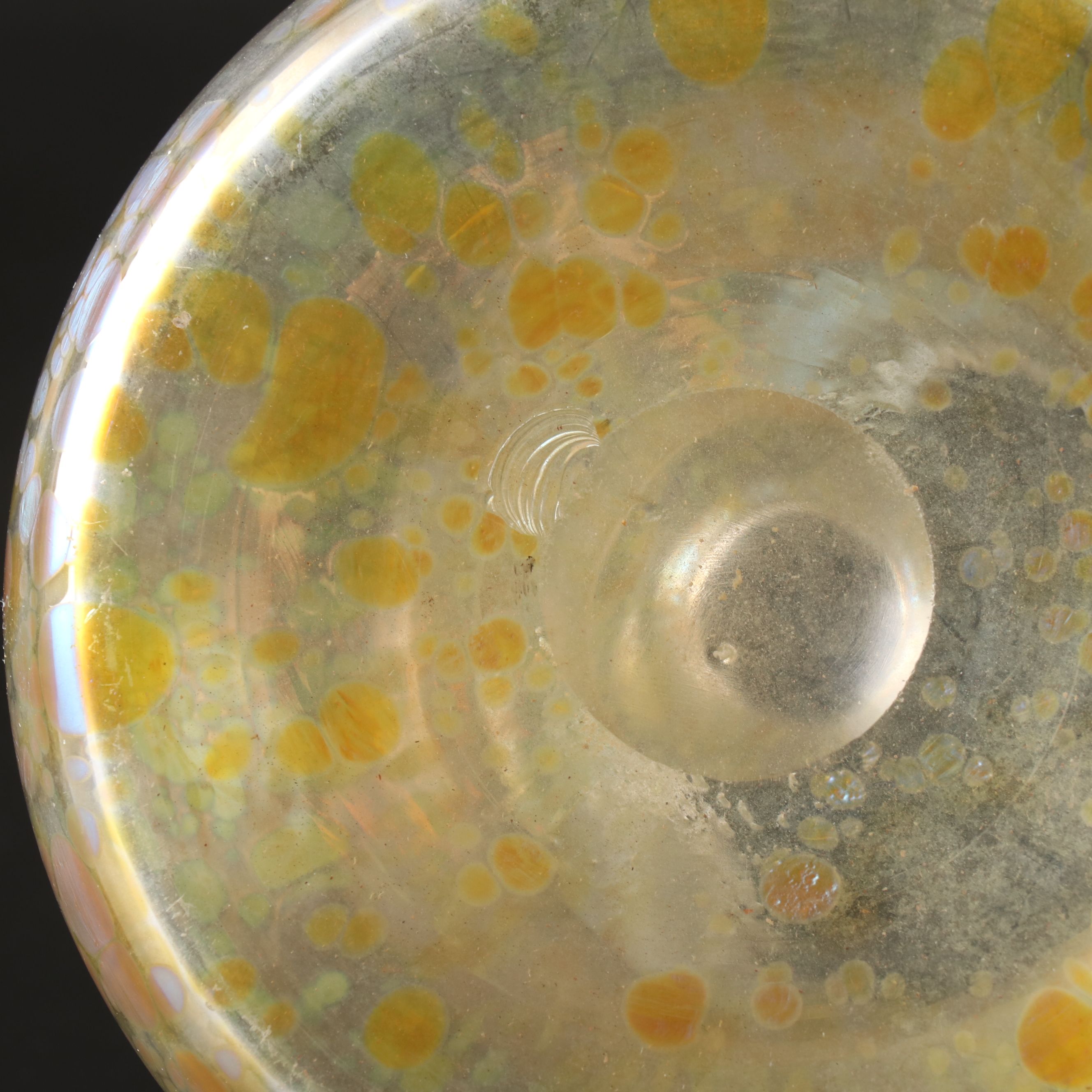 Loetz Candia Papillon Dimpled Art Glass Vase, Late 19th/Early 20th Century