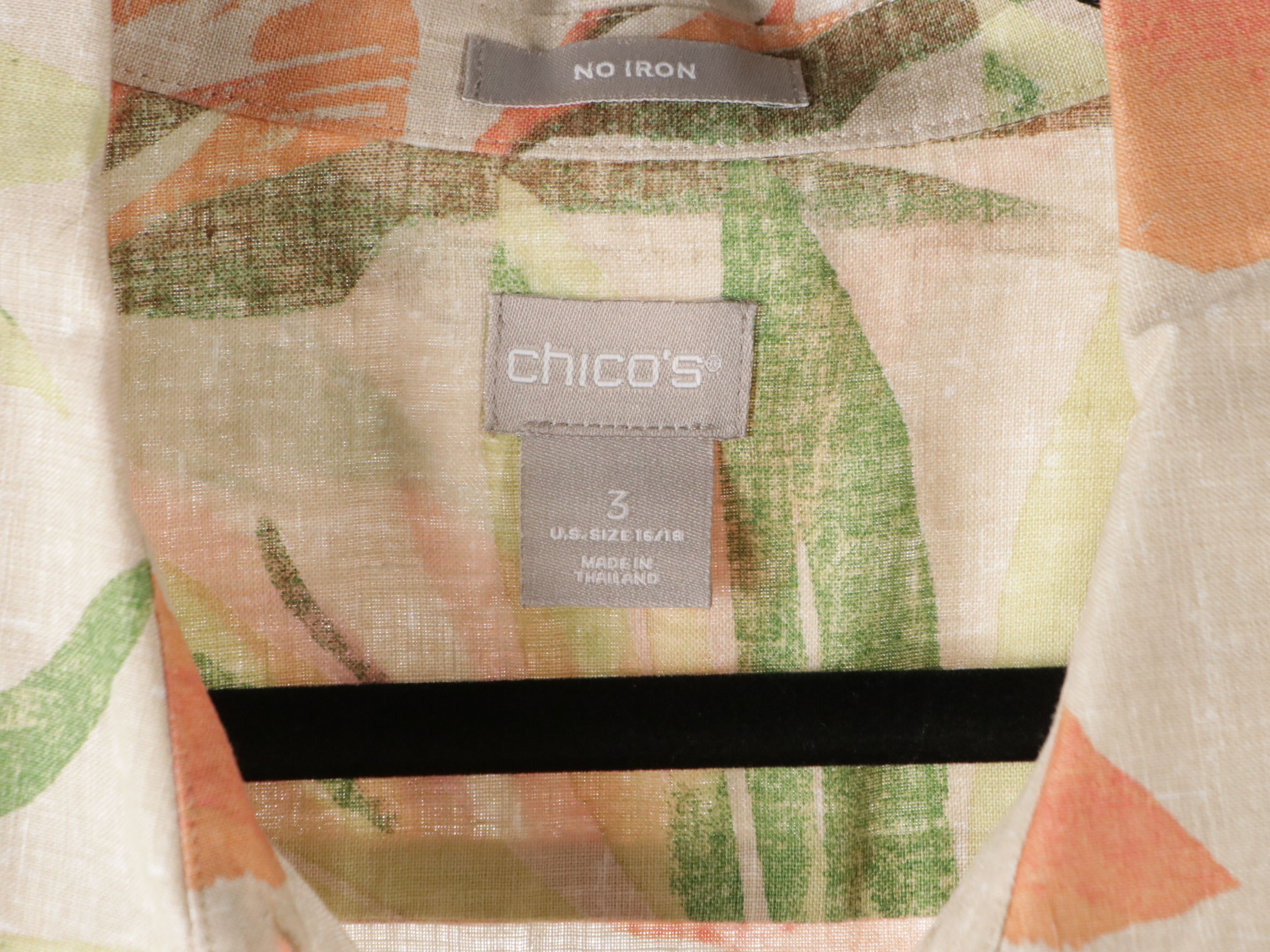 Chico's Linen and Cotton Printed Long Sleeve Button-Down Tops, Zip Jacket & More