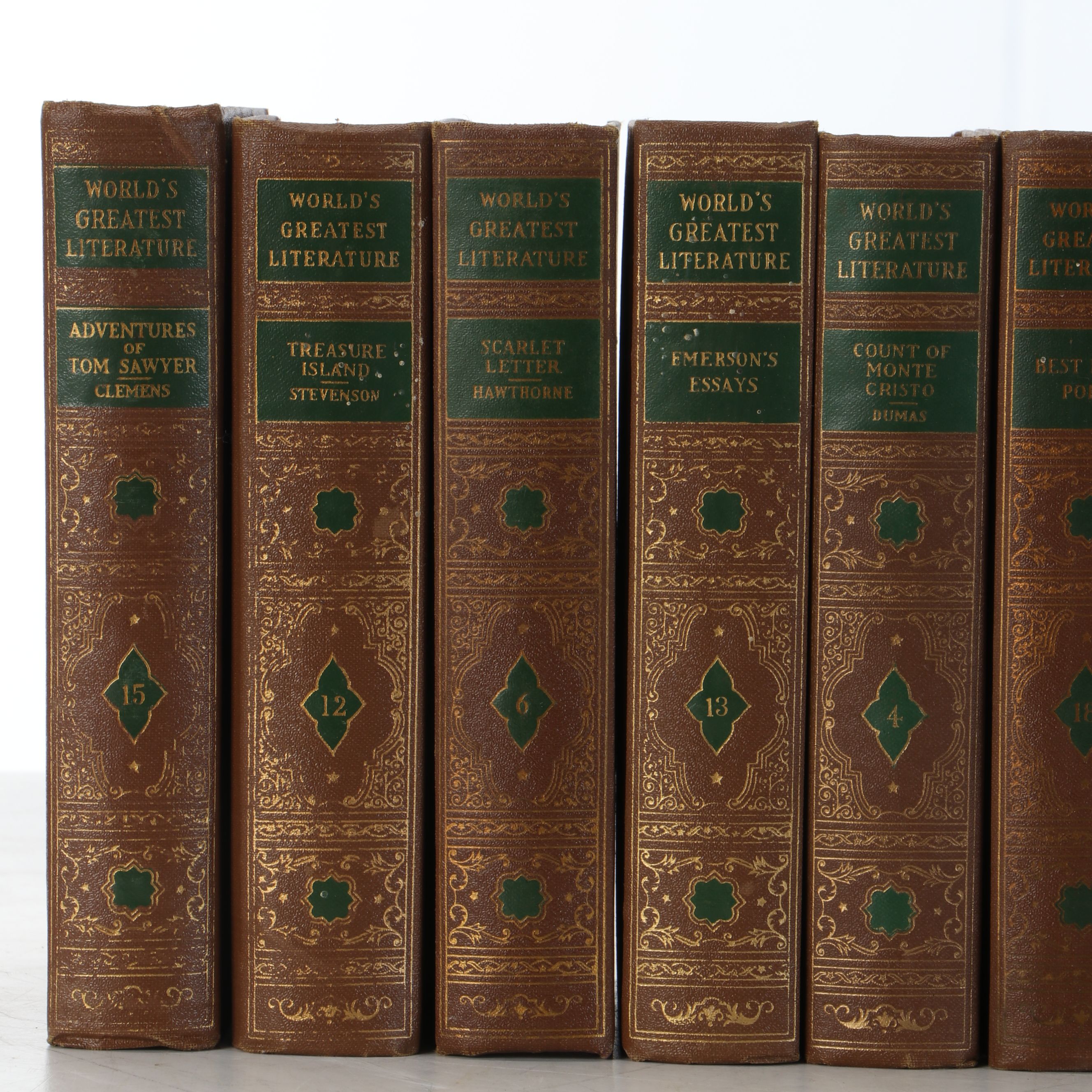"The World's Greatest Literature" Partial Set, 1930s