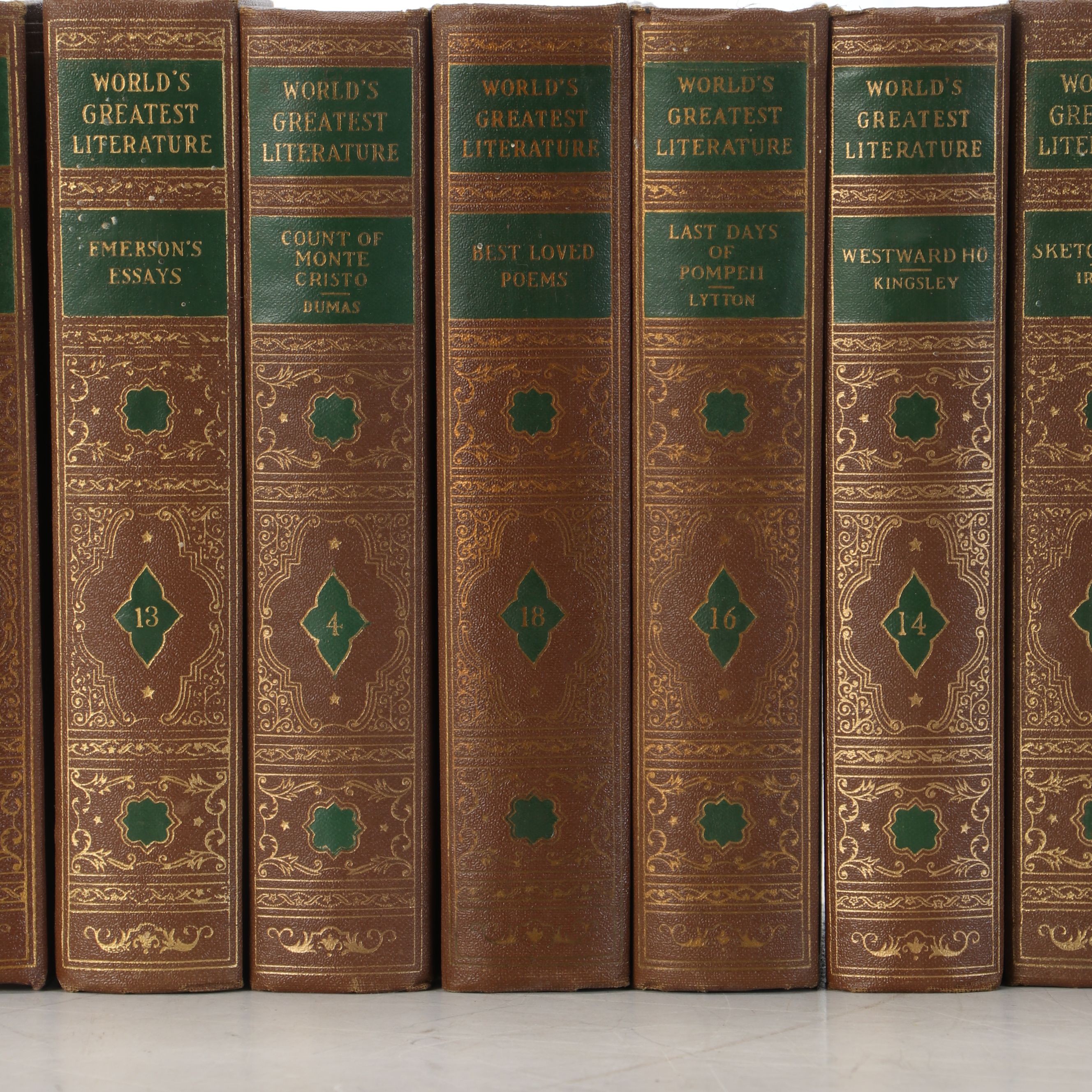 "The World's Greatest Literature" Partial Set, 1930s