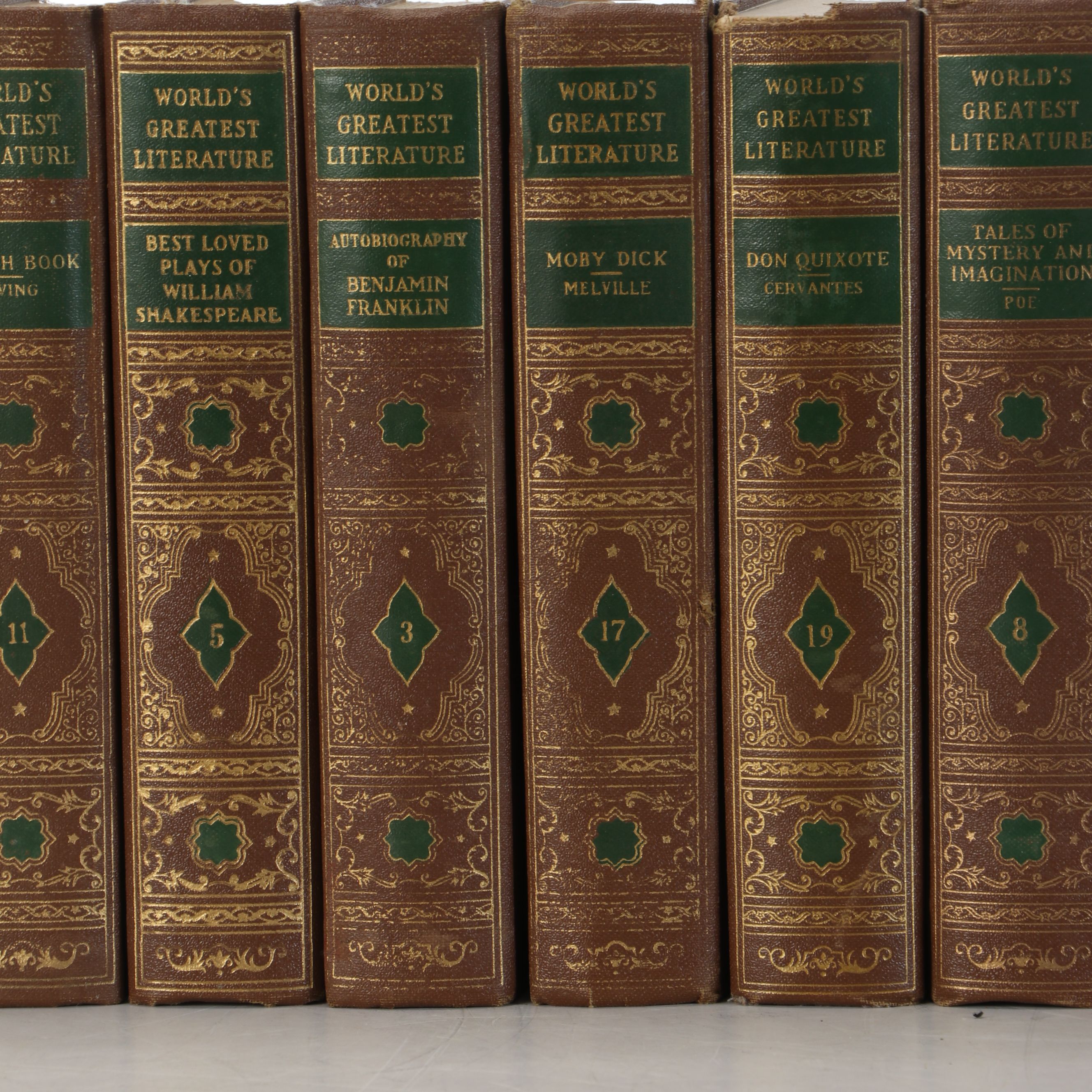 "The World's Greatest Literature" Partial Set, 1930s