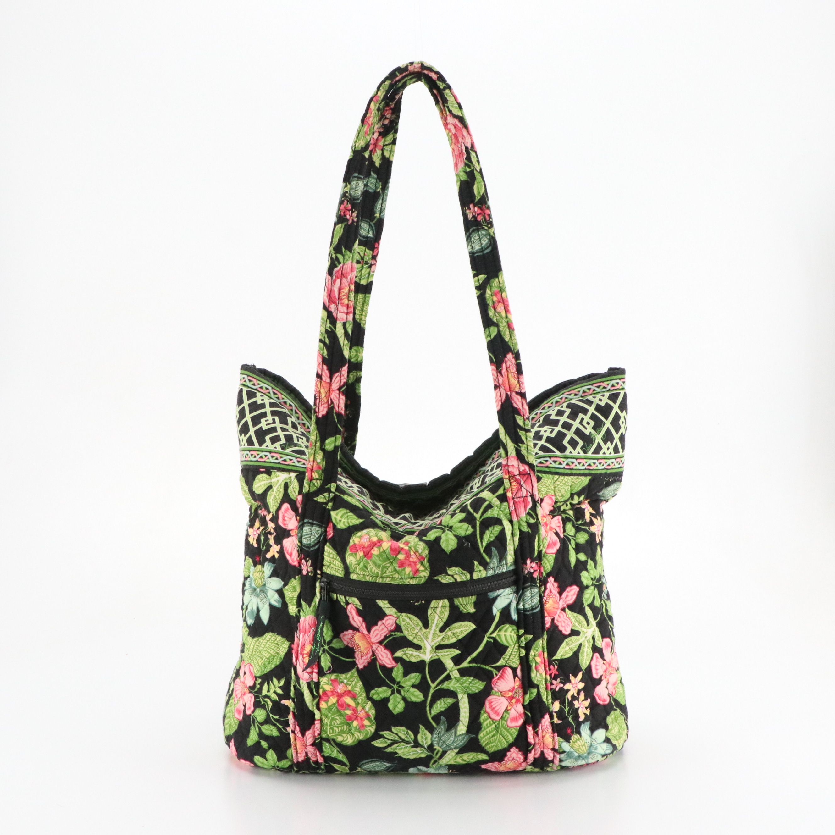 Vera Bradley "Botanica" Totes, Pencil Case, and Trifold Wallet, Made in USA