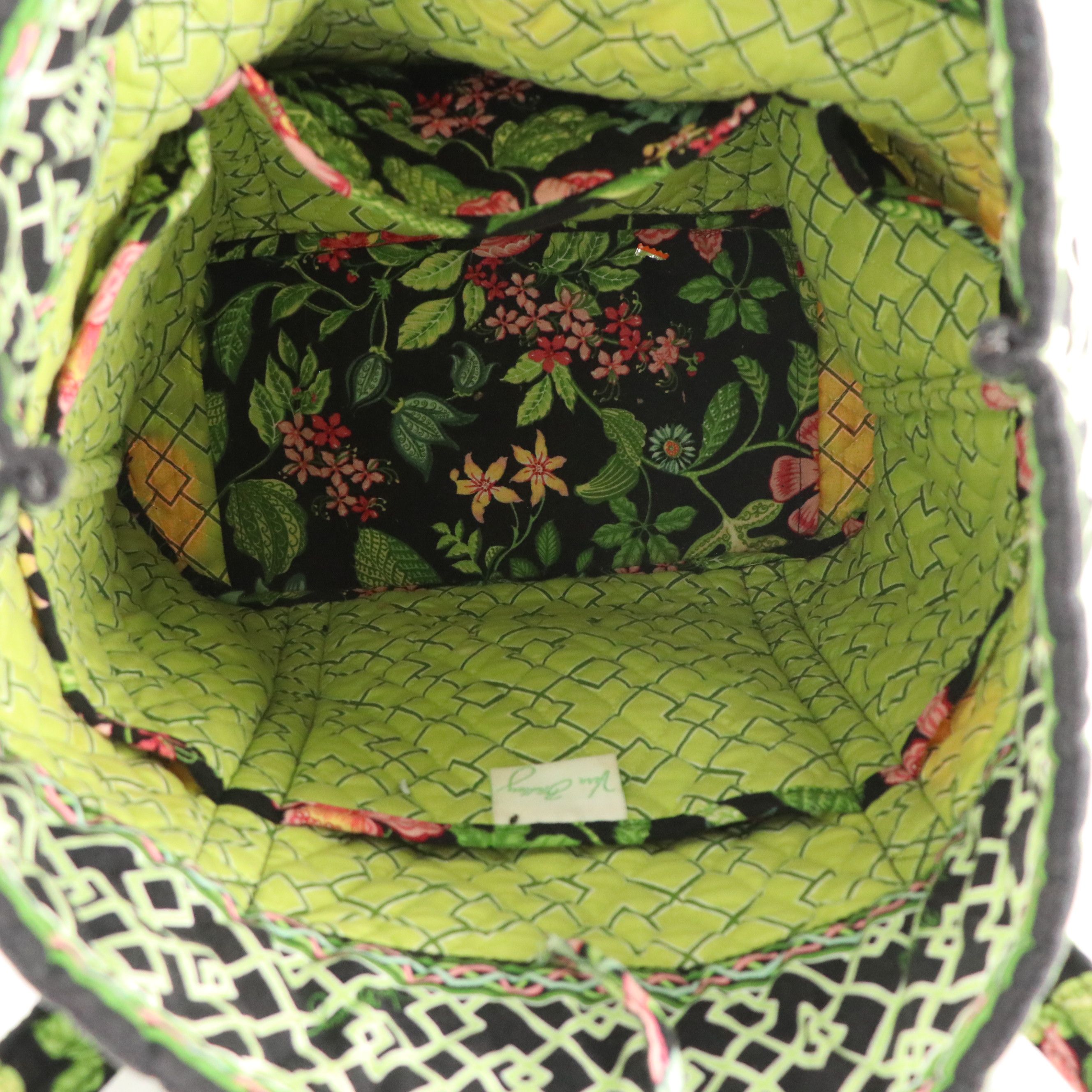 Vera Bradley "Botanica" Totes, Pencil Case, and Trifold Wallet, Made in USA