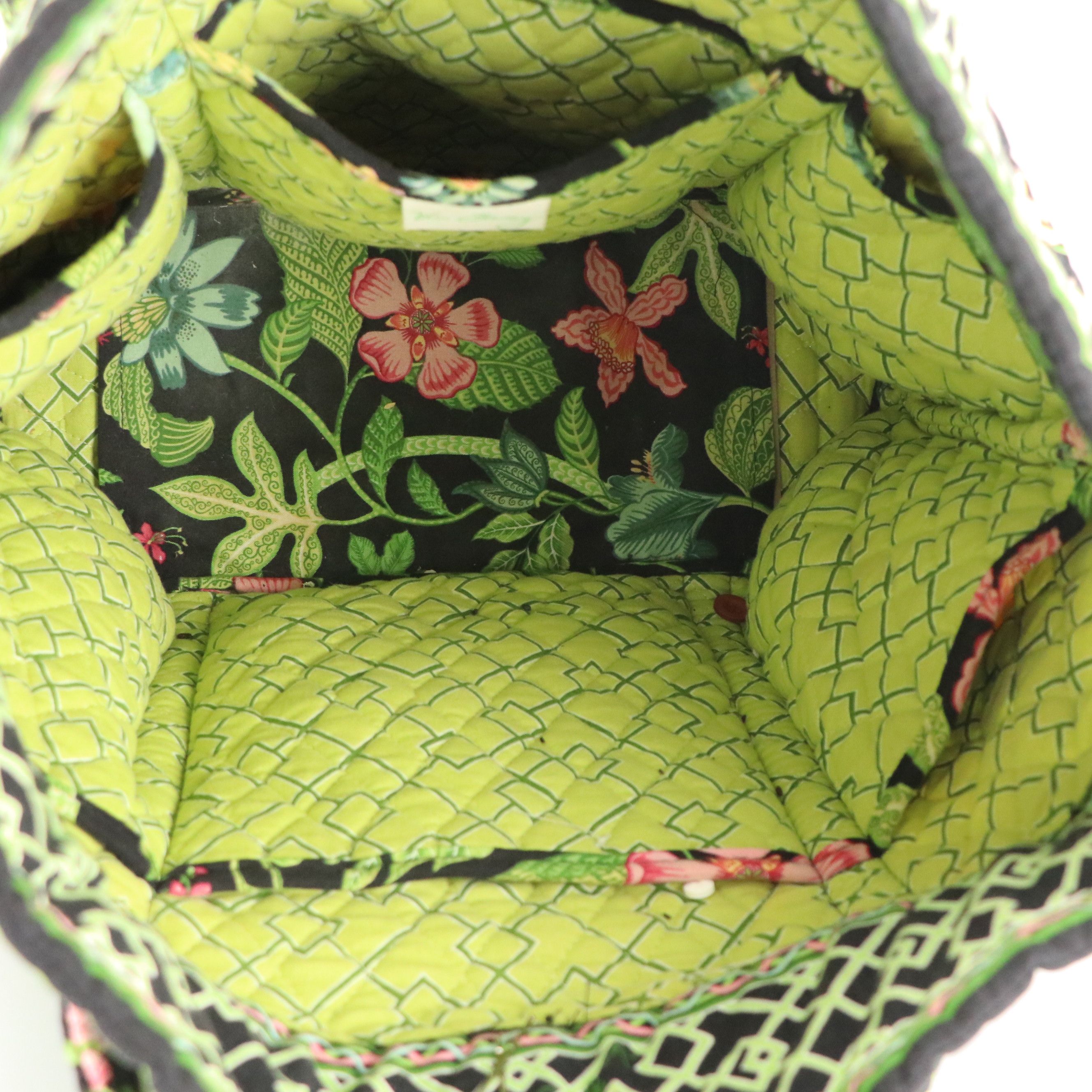 Vera Bradley "Botanica" Totes, Pencil Case, and Trifold Wallet, Made in USA