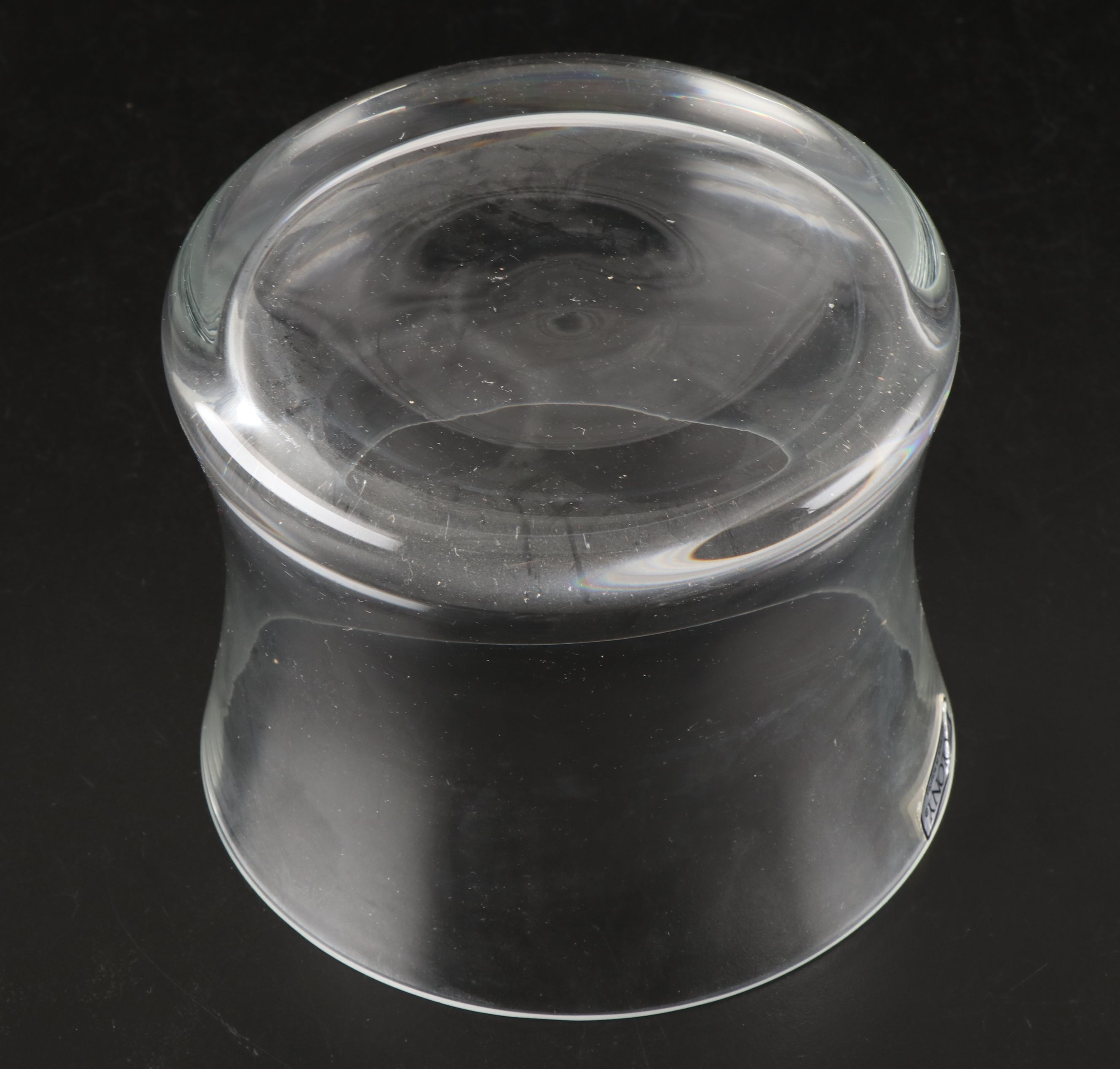 Colony Crystal Shot Glasses with Bowl