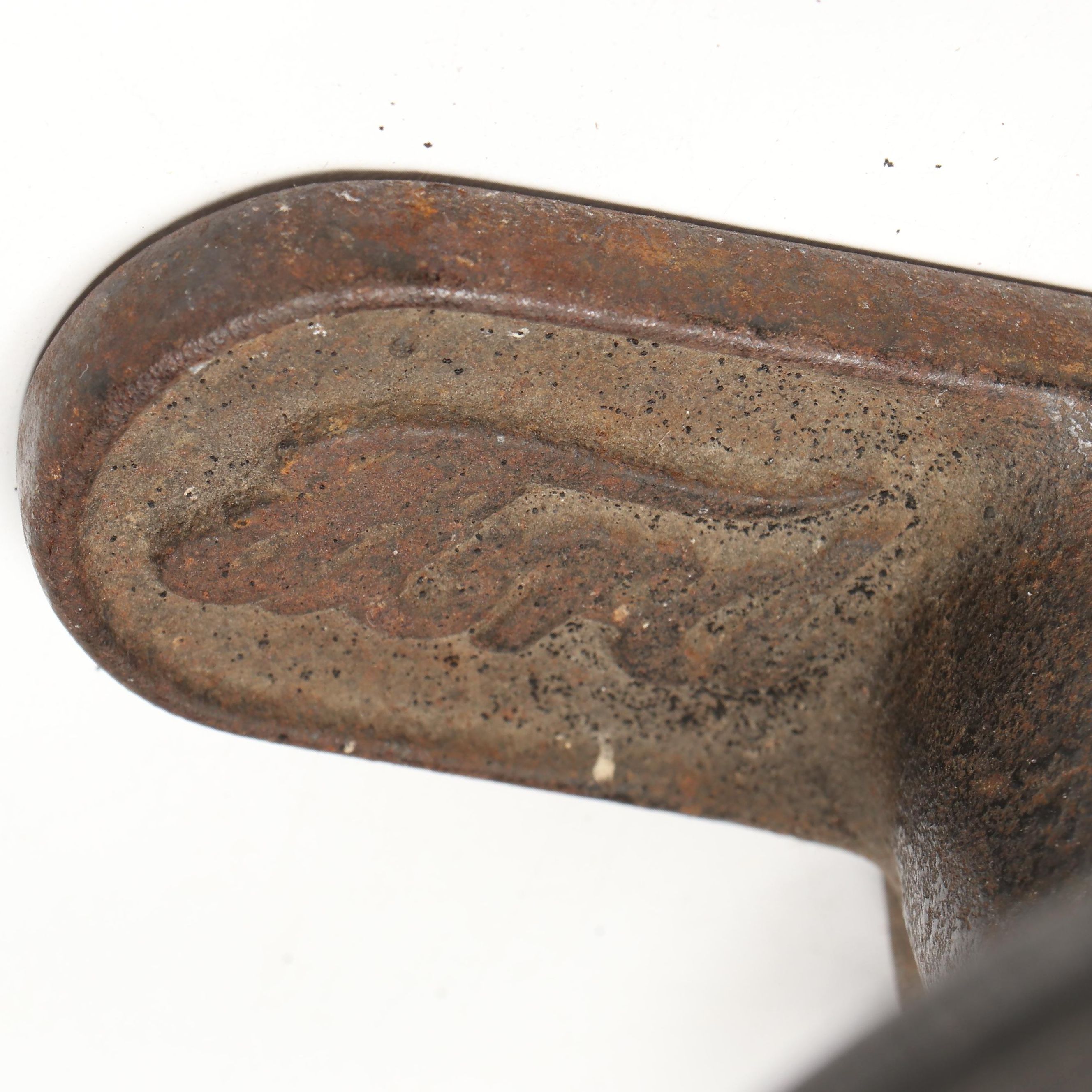 Antique Ford Metal and Wood Handle Tire Pump