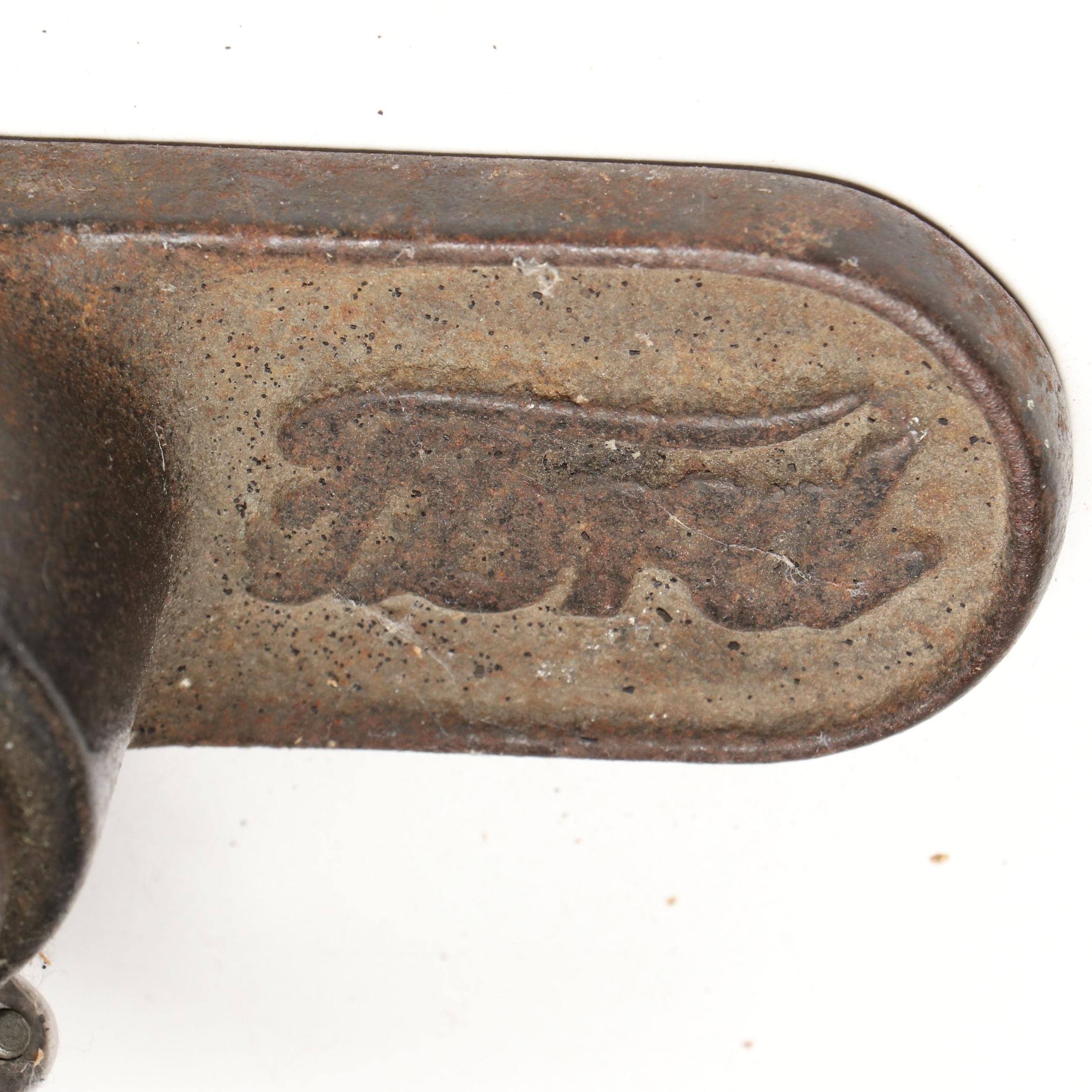 Antique Ford Metal and Wood Handle Tire Pump