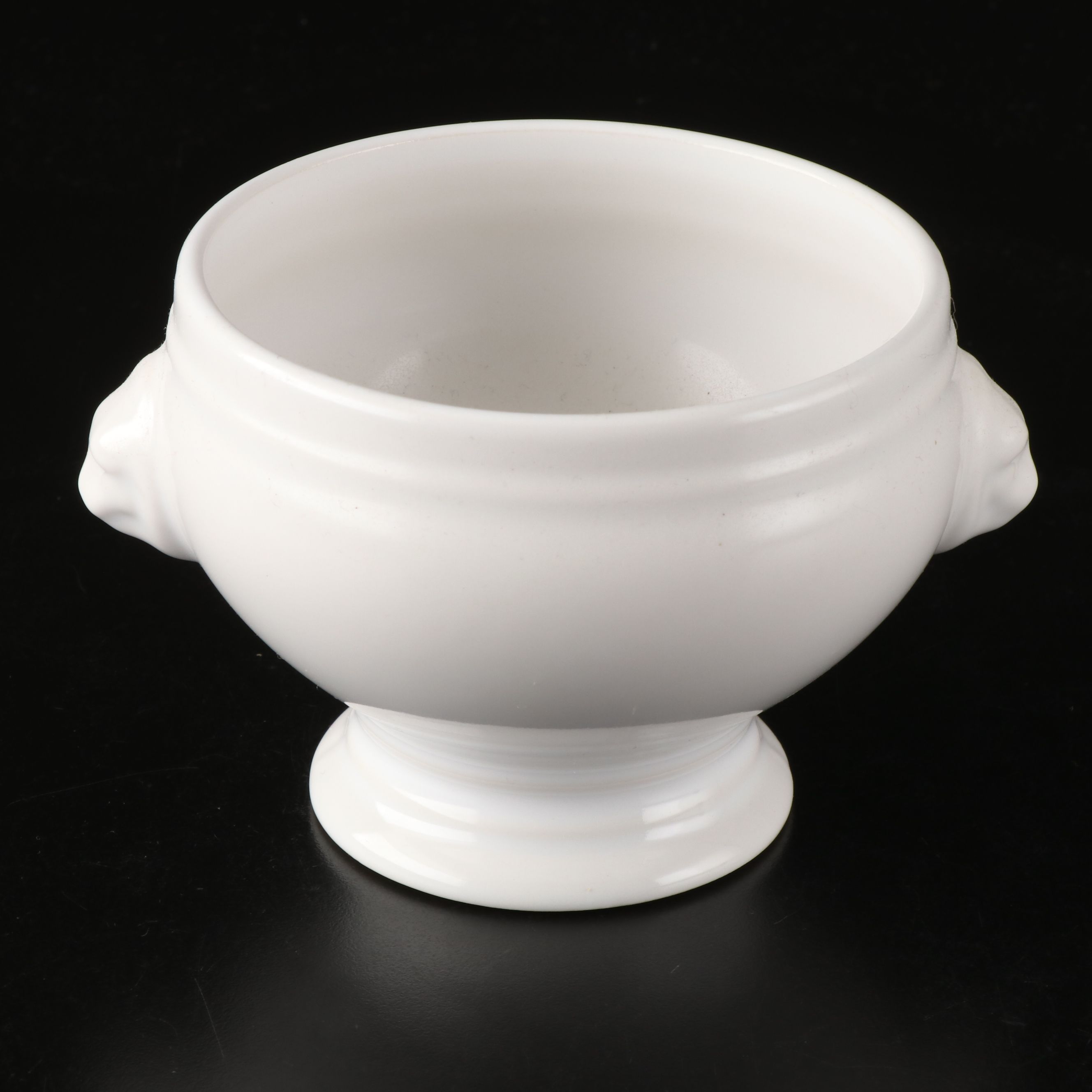 Revol Porcelain Lions Head Tureen Shaped Soup Bowls
