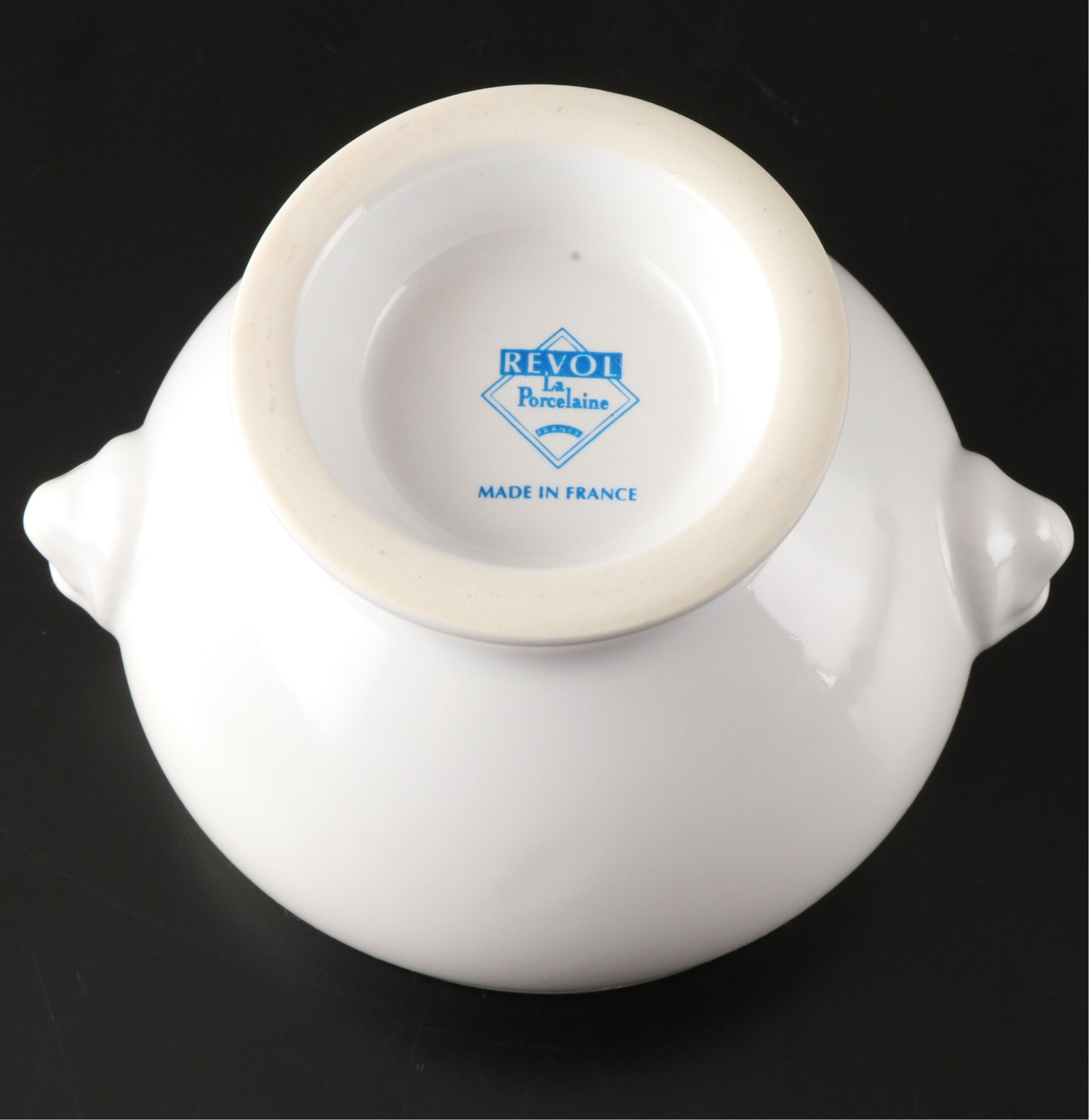Revol Porcelain Lions Head Tureen Shaped Soup Bowls