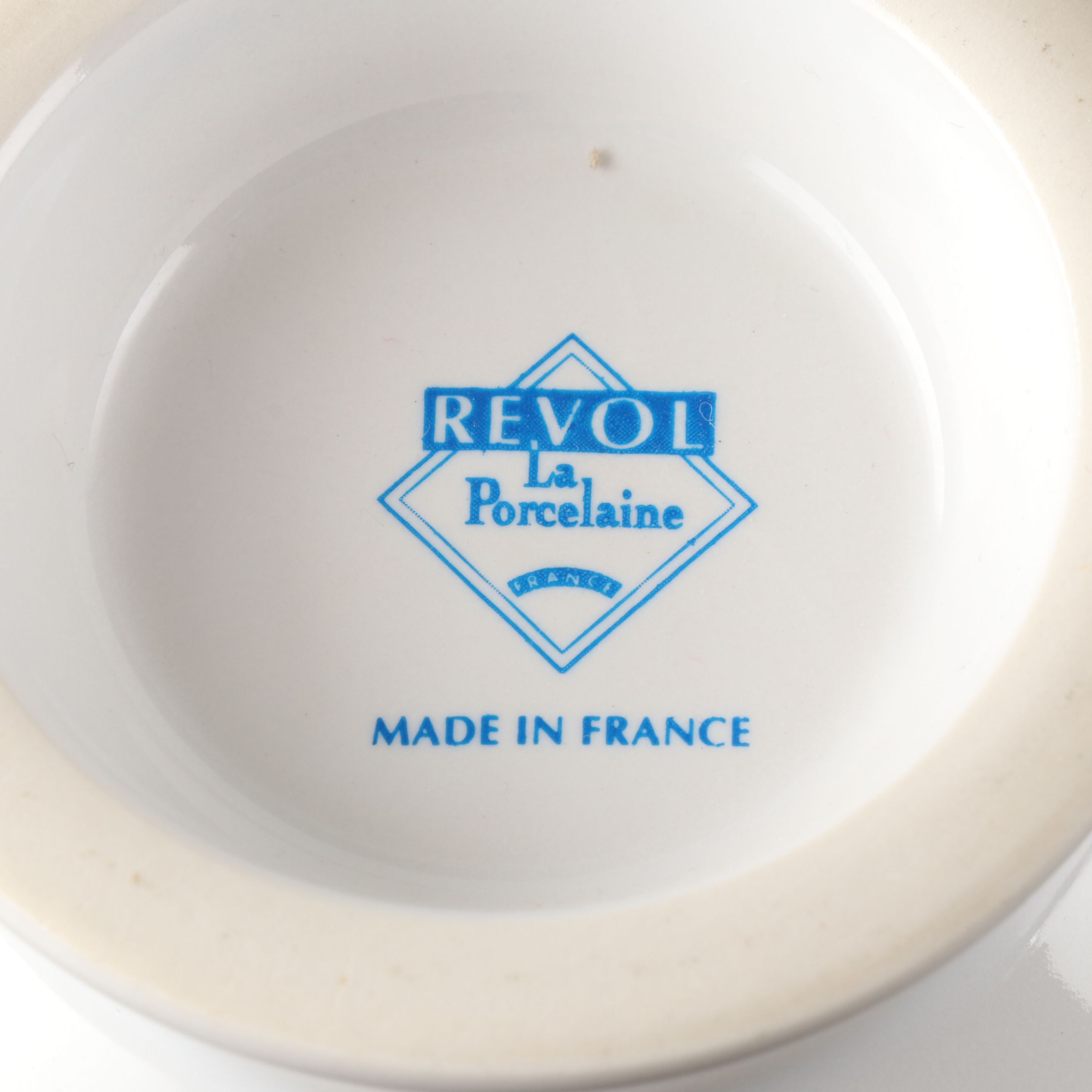 Revol Porcelain Lions Head Tureen Shaped Soup Bowls