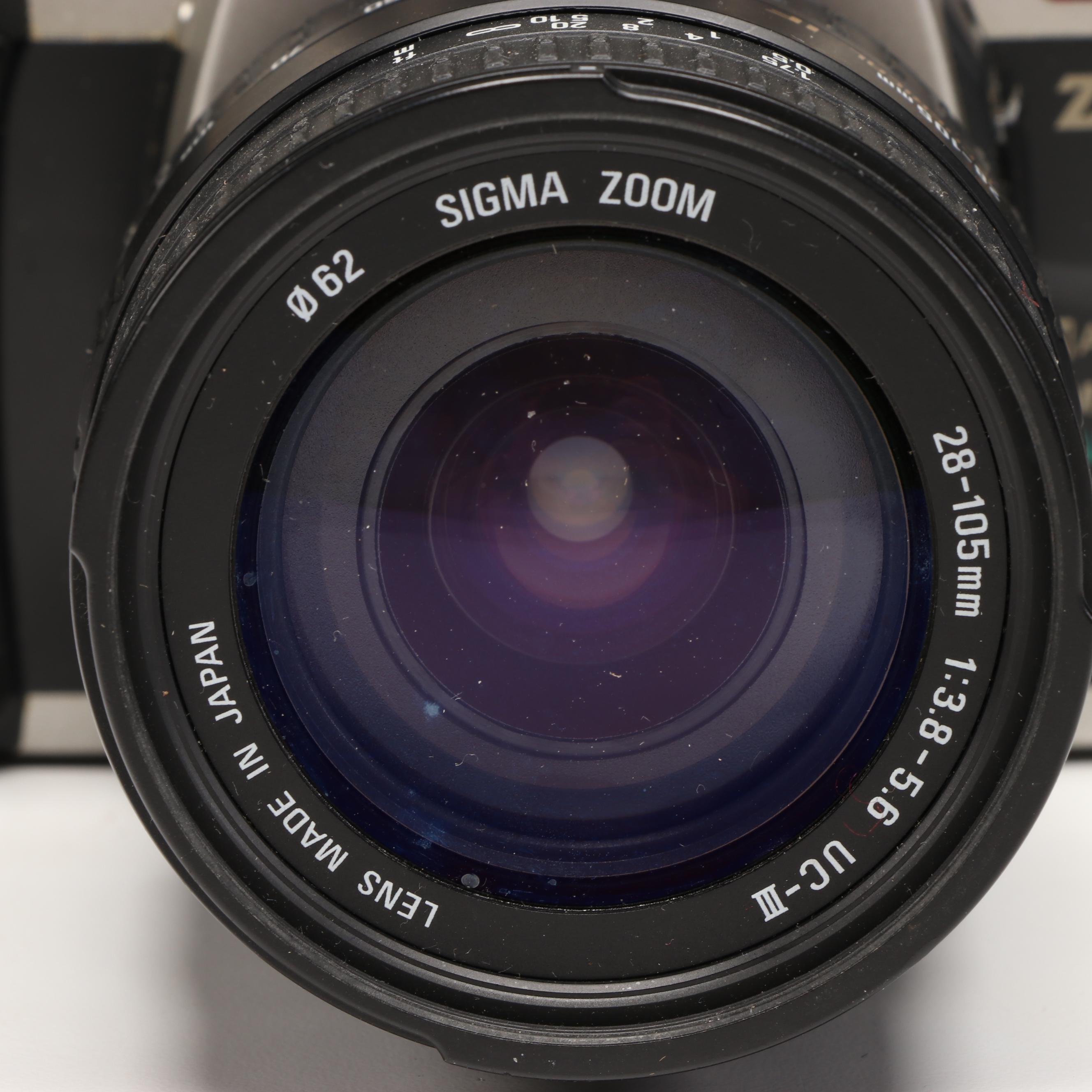 Pentax ZX-7 SLR 35mm Camera with Expedition Outfitters Camera Bag